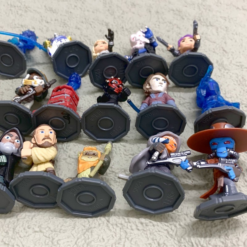 Random 5pcs Funko Star Wars Rivals Expandable Game Starter Set Booster Toy