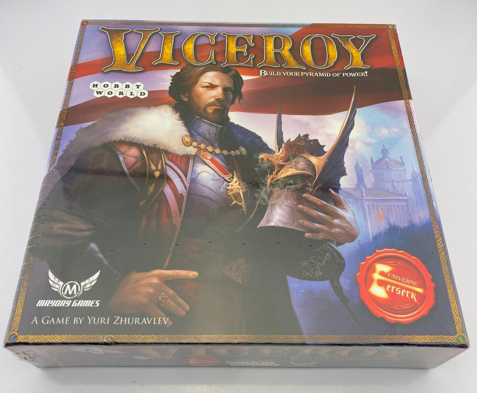 VICEROY Game board by Mayday Games. New and factory sealed.