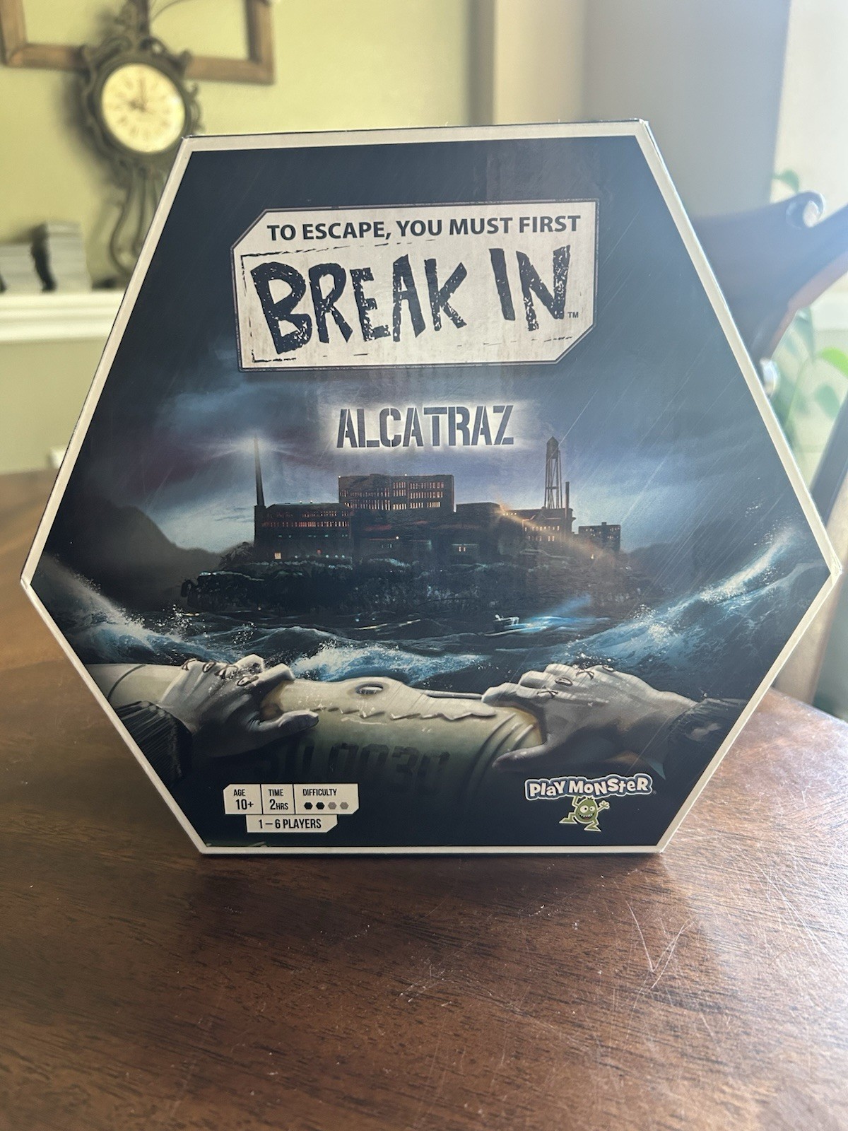 Break In Alcatraz Board Game Family Game Escape Room Game New