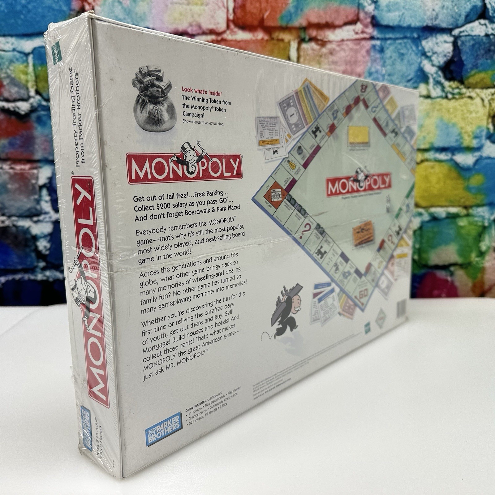 MONOPOLY Property Trading Game Ages 8-Adult Vintage 1999 Family Fun Sealed NEW!