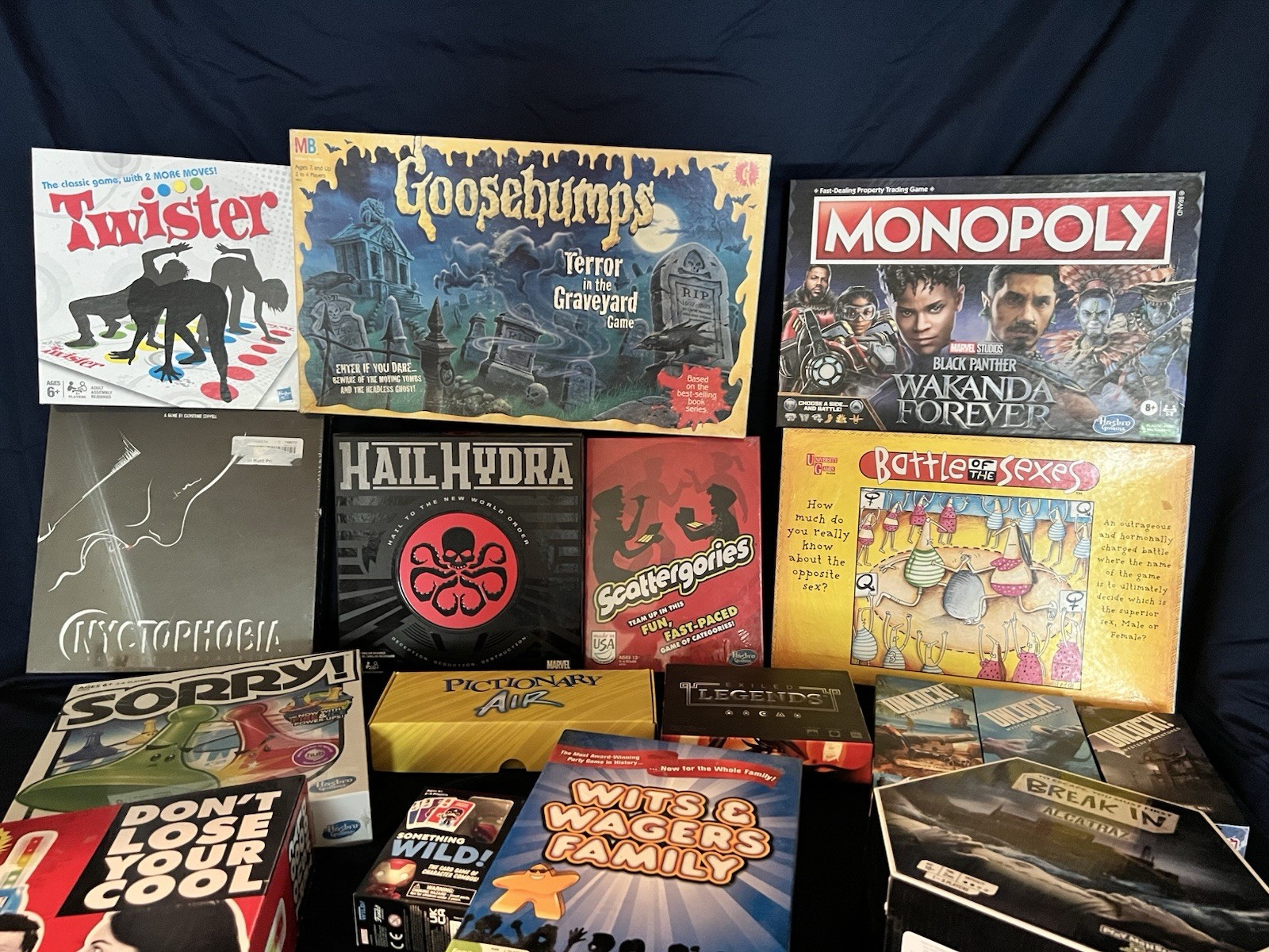 Random Board Game Lot 17 games