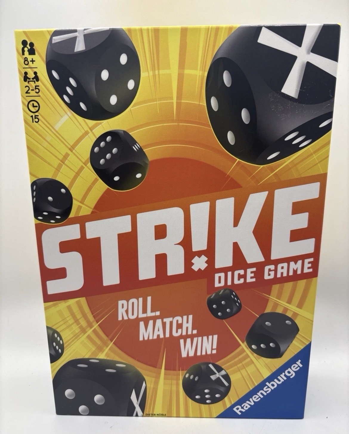 STRIKE Dice Game 2020 Ravensburger Ages 8-99, 2-5 Players, 15 min Brand New