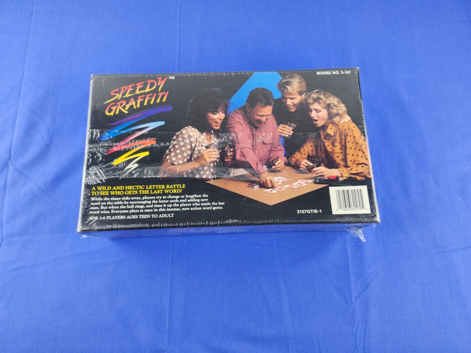 Vintage Tiger Games Speedy Graffiti – the Fast Action Word Game