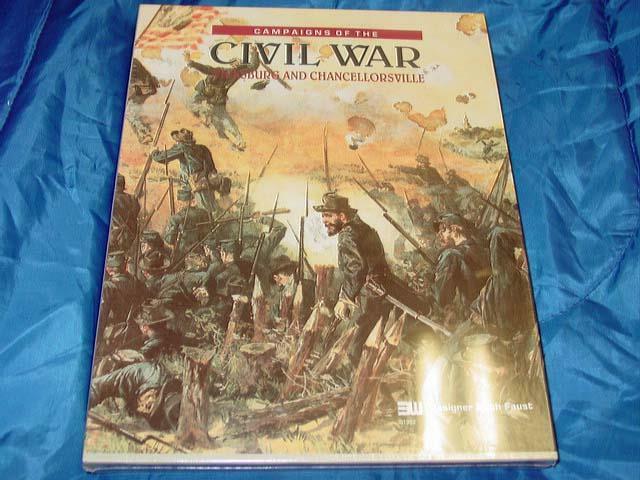 3W : Vicksburg and Chancellorsville game – Campaigns of the CIVIL WAR (SEALED)
