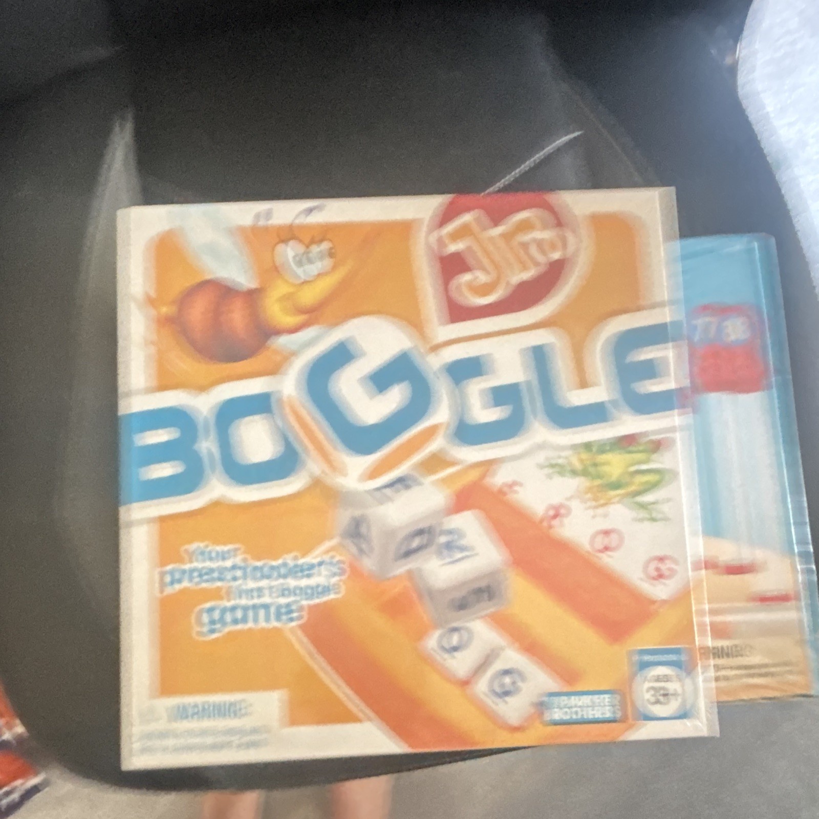 Parker Brothers Boggle Travel Size Word Board Game Complete Game Ages 3+