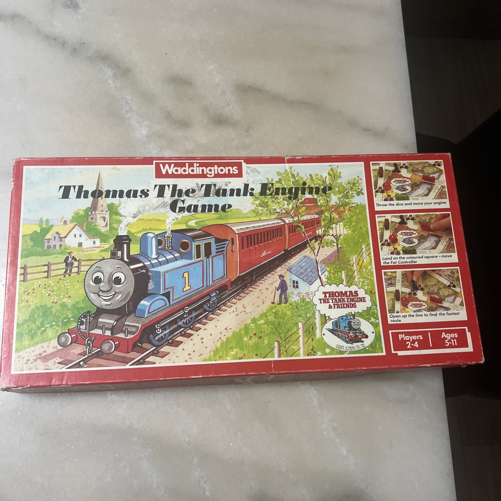 Vintage Thomas the Tank Engine Board Game 1986 Croner Australia