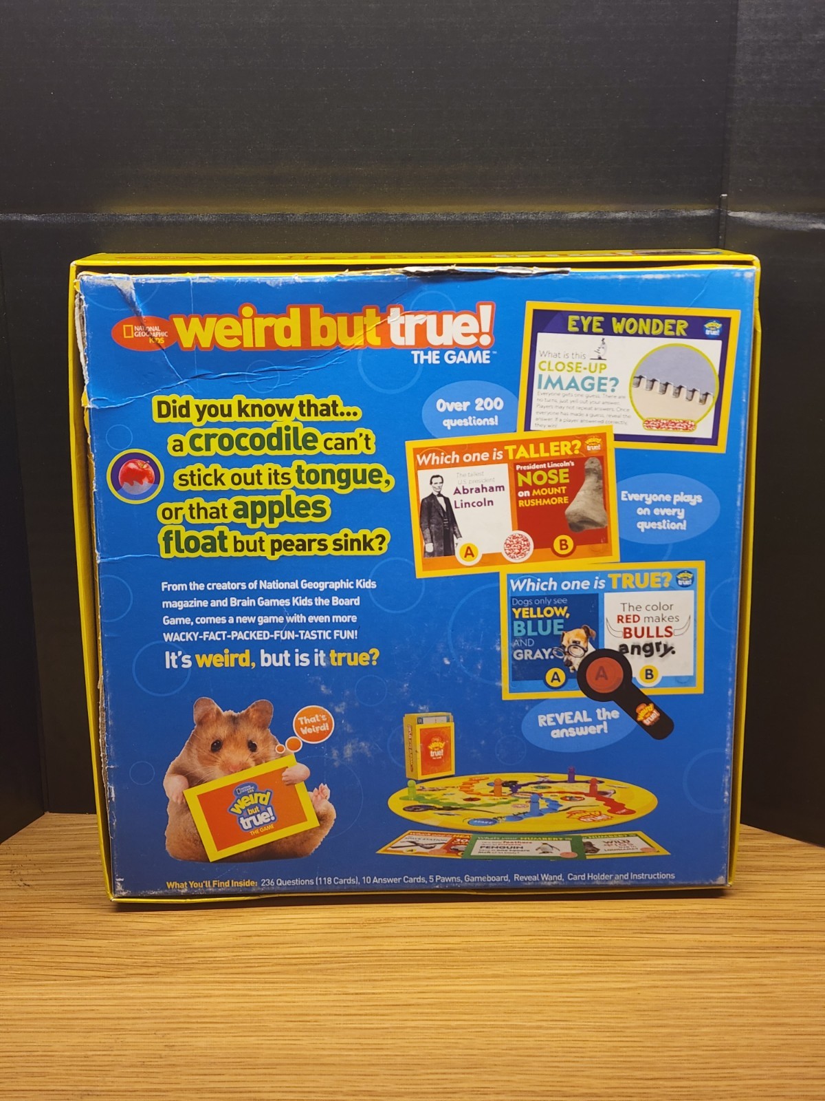 National Geographic Kids Weird But True The Game by Buffalo Games EUC Complete