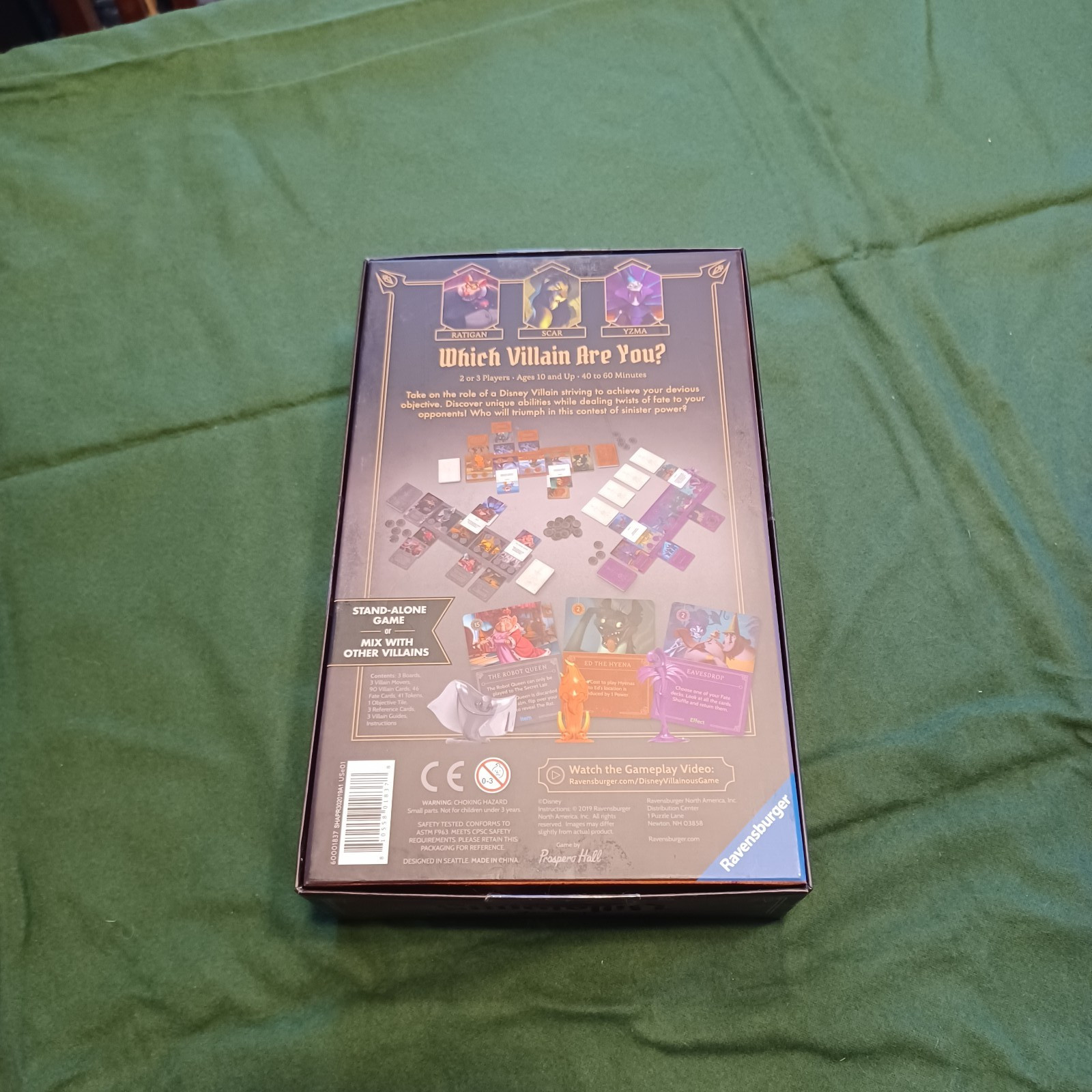 Disney Villainous Board Game 3 Game Lot The Worst Evil Comes Wicked to the Core