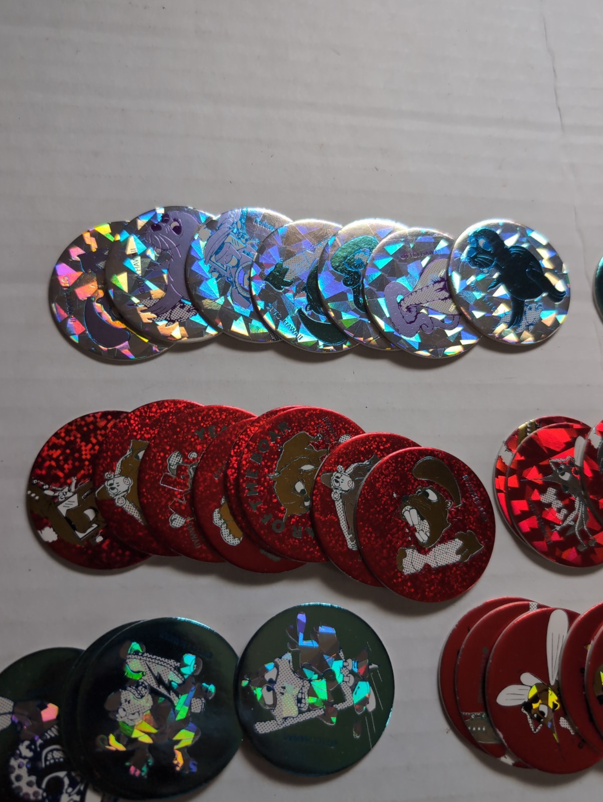 1993 Pog Pogs Lot Of 100 TTCI Hawaii