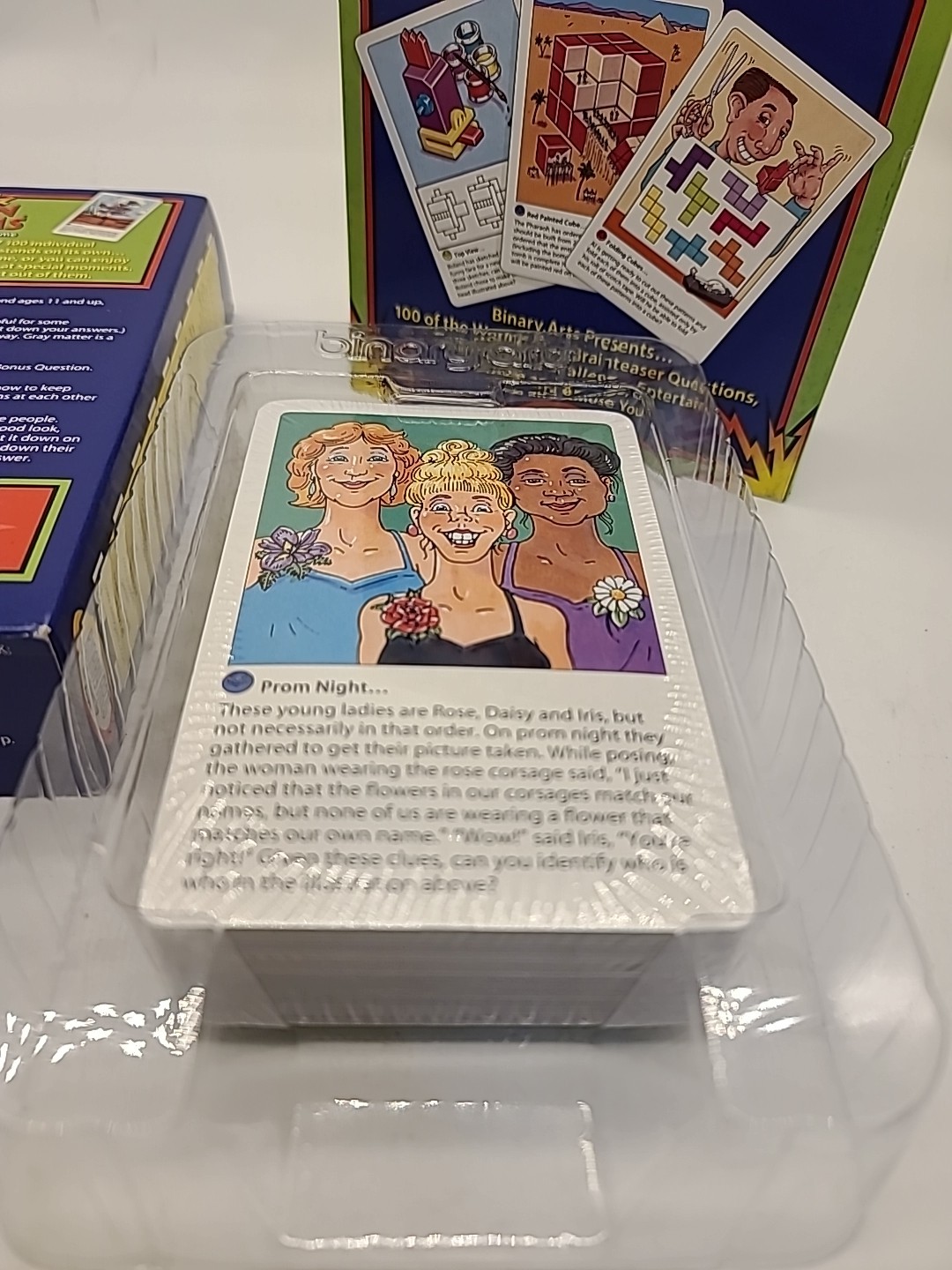 Visual Brain Storms The Smart Thinking Game Brain Teasers New Sealed