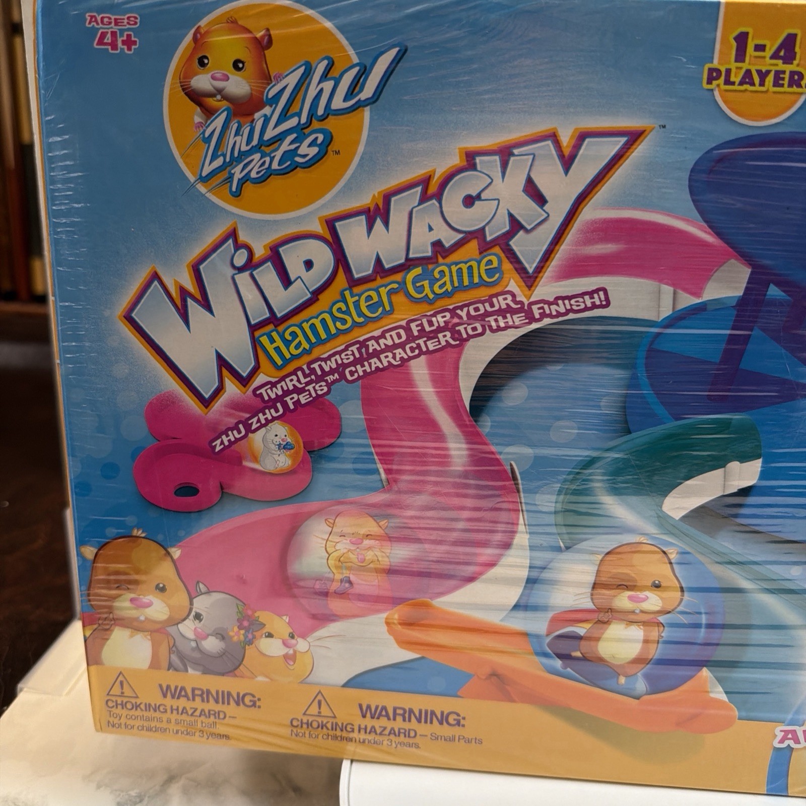 NEW Zhu Zhu Pets 2010 Wild Wacky Hamster Board Game Craz-Z-Art RARE EBRC1/C3