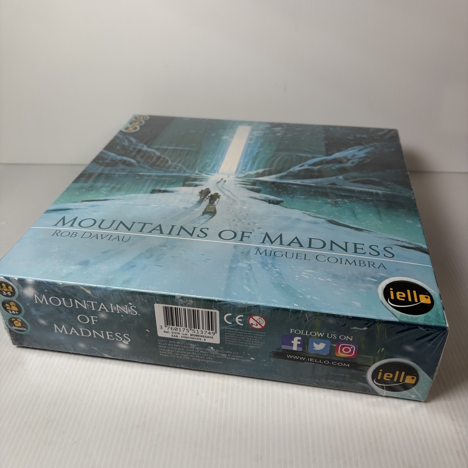 Mountains of Madness Board Game IELLO Sealed Rob Daviau Cooperative