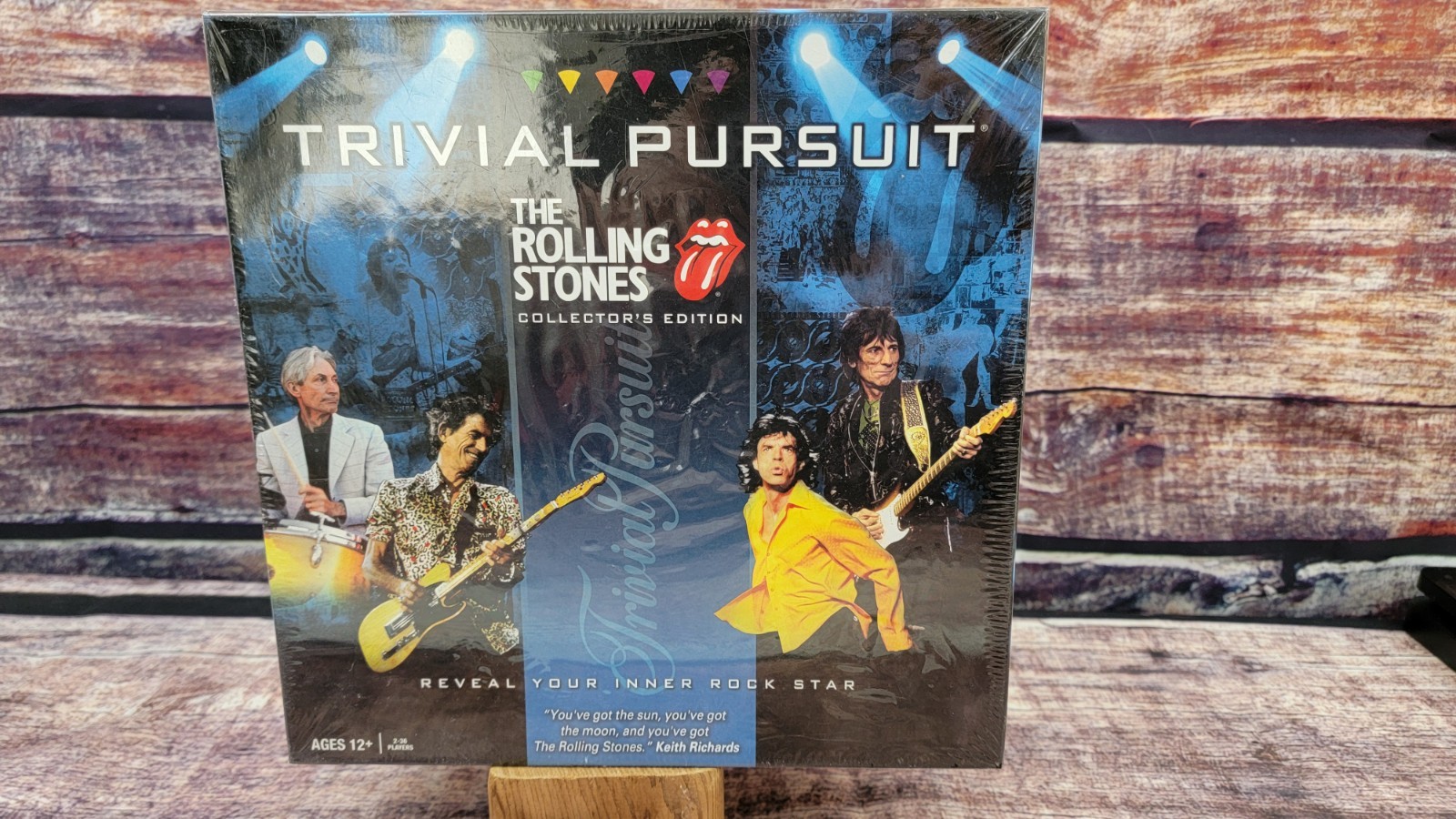 New Trivial Pursuit The Rolling Stones Collector’s Edition Board Game NIB