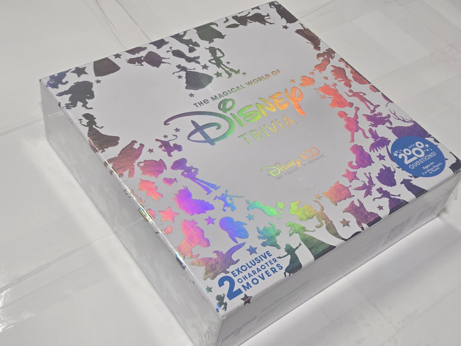 PlayMonster The Magical World Of Disney 100 Trivia Game 2+ Players 6+ New Sealed