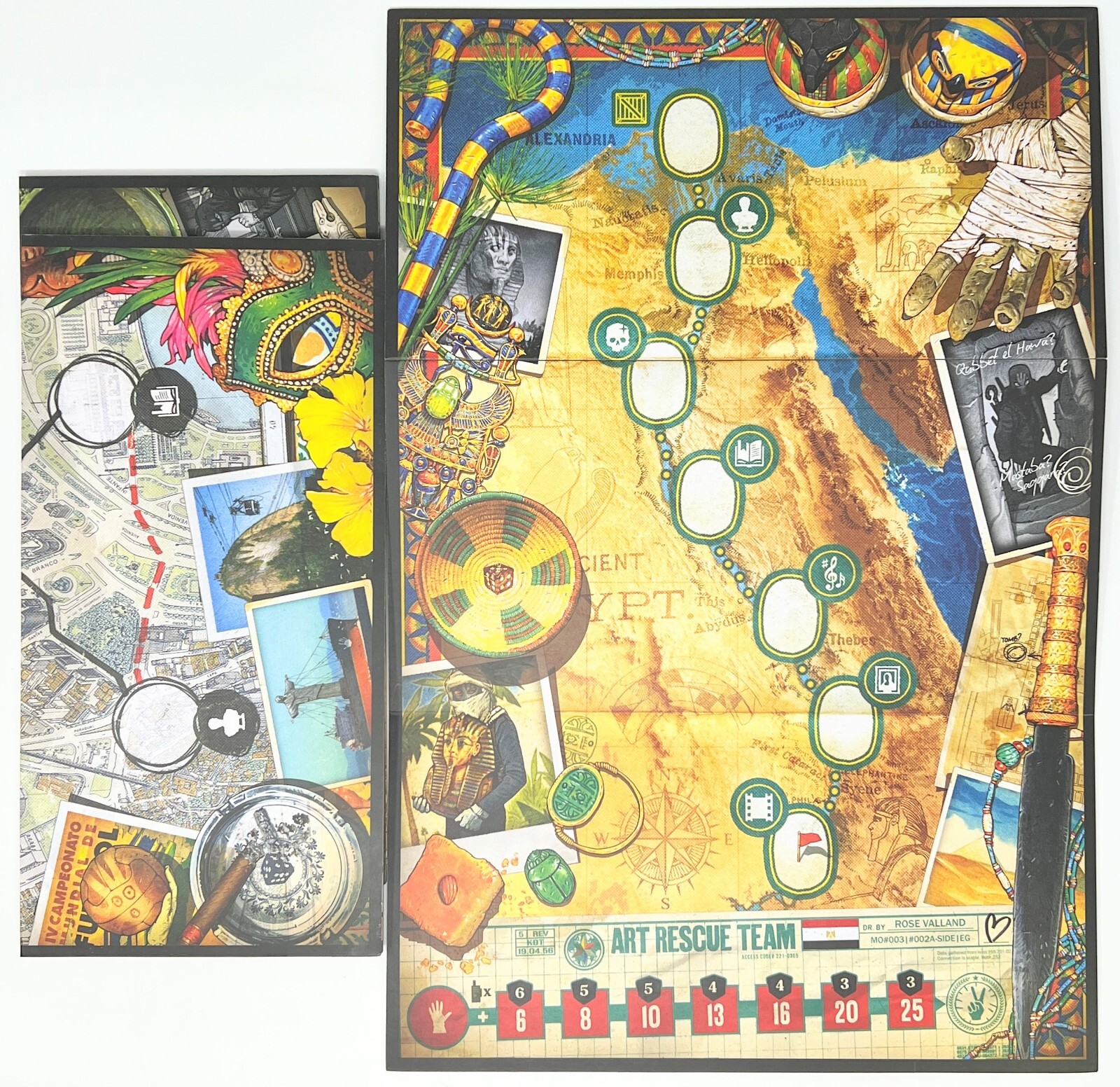 The A.R.T. Project Board Game Lumberjacks Unused CIB Complete in Box