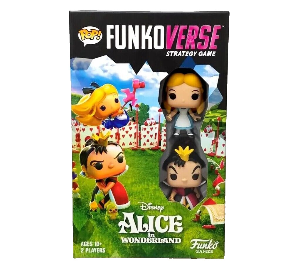 FunkoVerse Alice In Wonderland Disney Strategy Game Limited Edition 2021 New