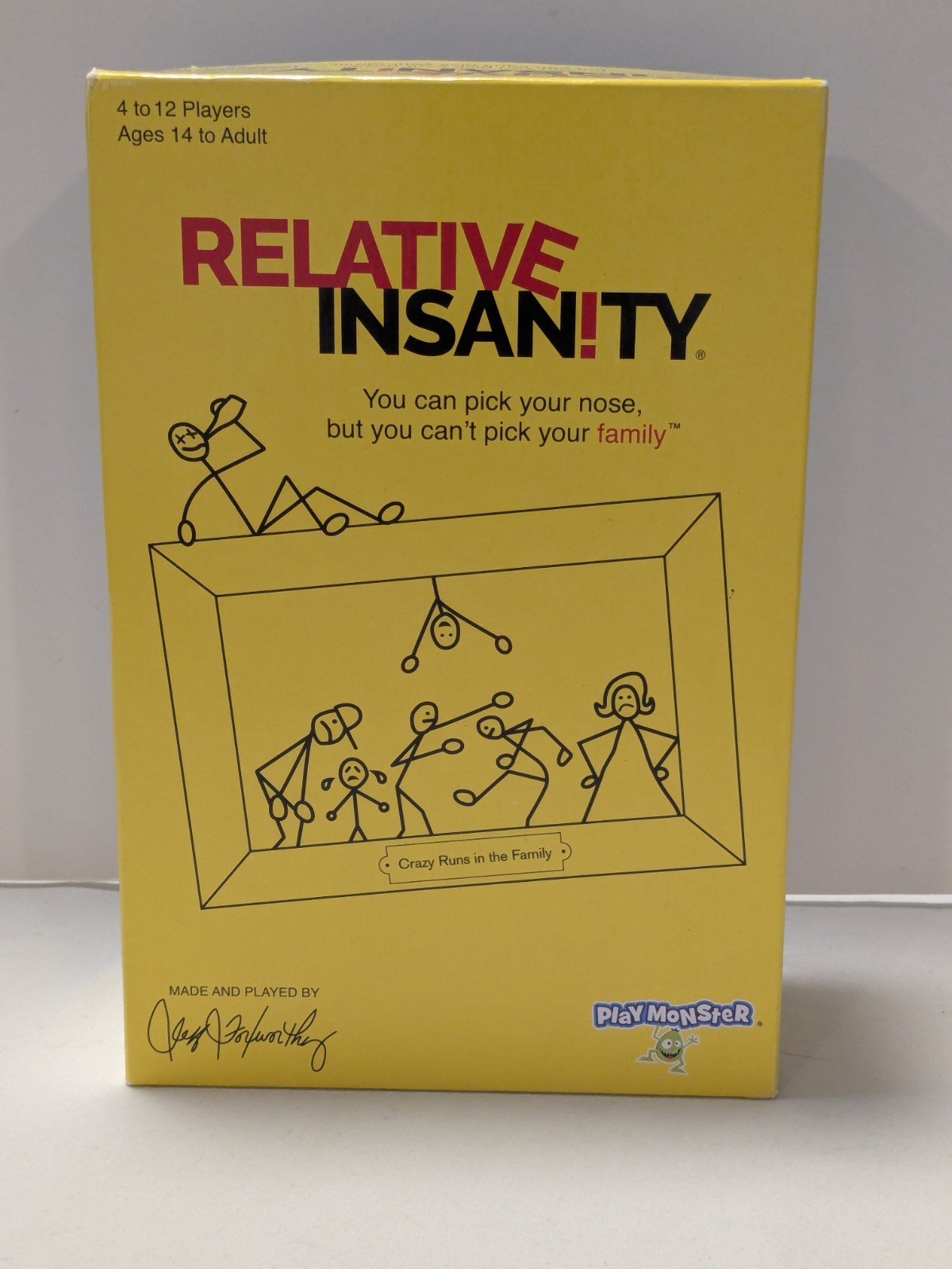 Relative Insanity Party Game – Jeff Foxworthy Original Comedy Card Game NIB