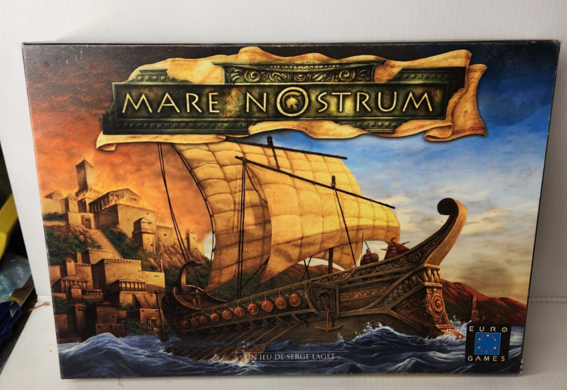MARE NOSTRUM Board Game by Serge Laget Euro Games 2003 (almost complete) French