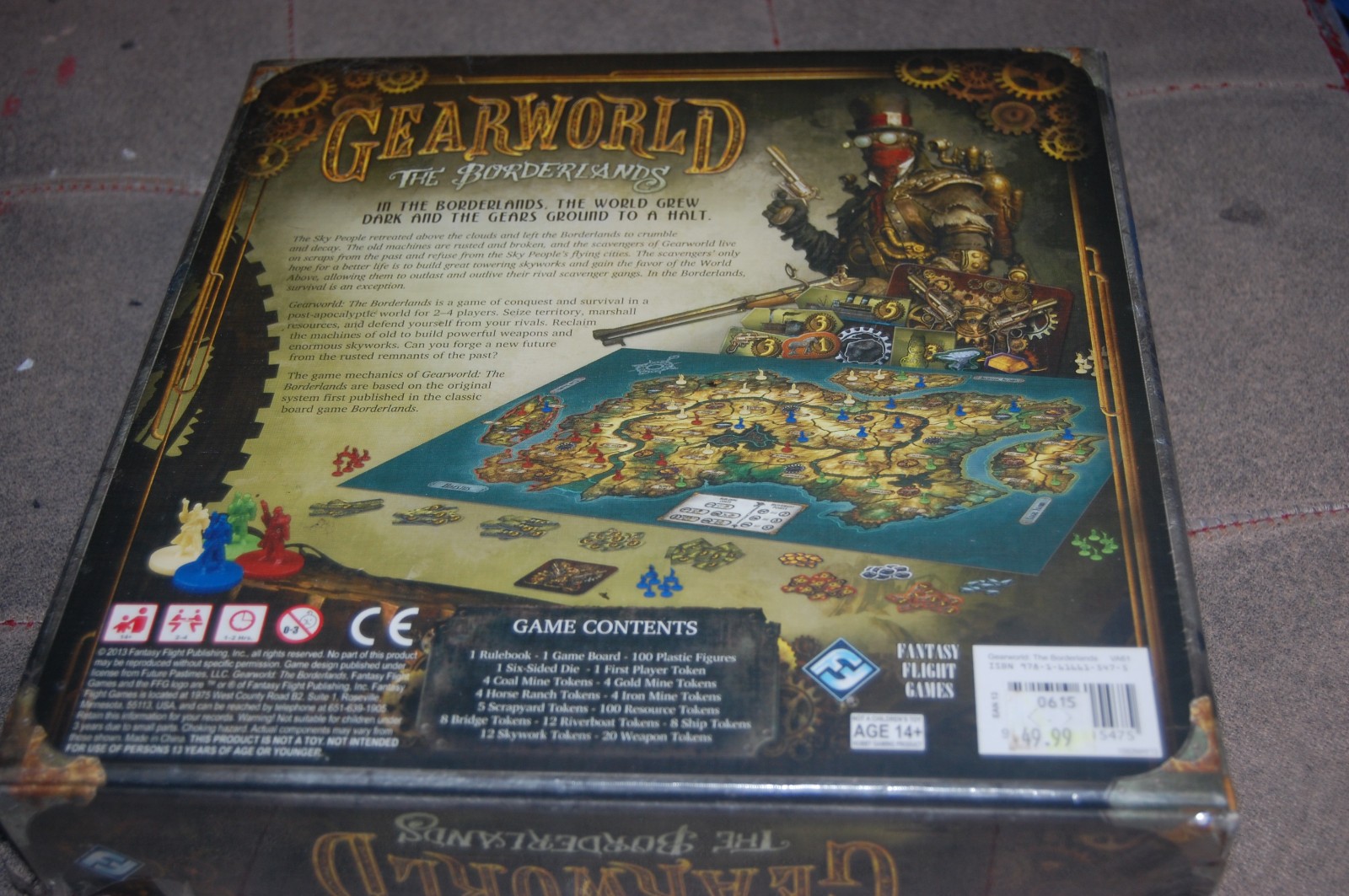 New Fantasy Flight Games Gearworld The Borderlands Game!