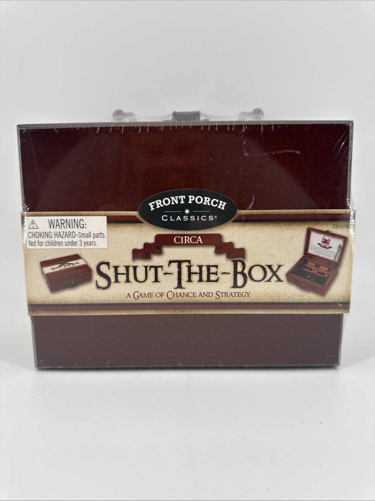 Shut the Box Front Porch Classics Learning Math Strategy STEM Game NEW
