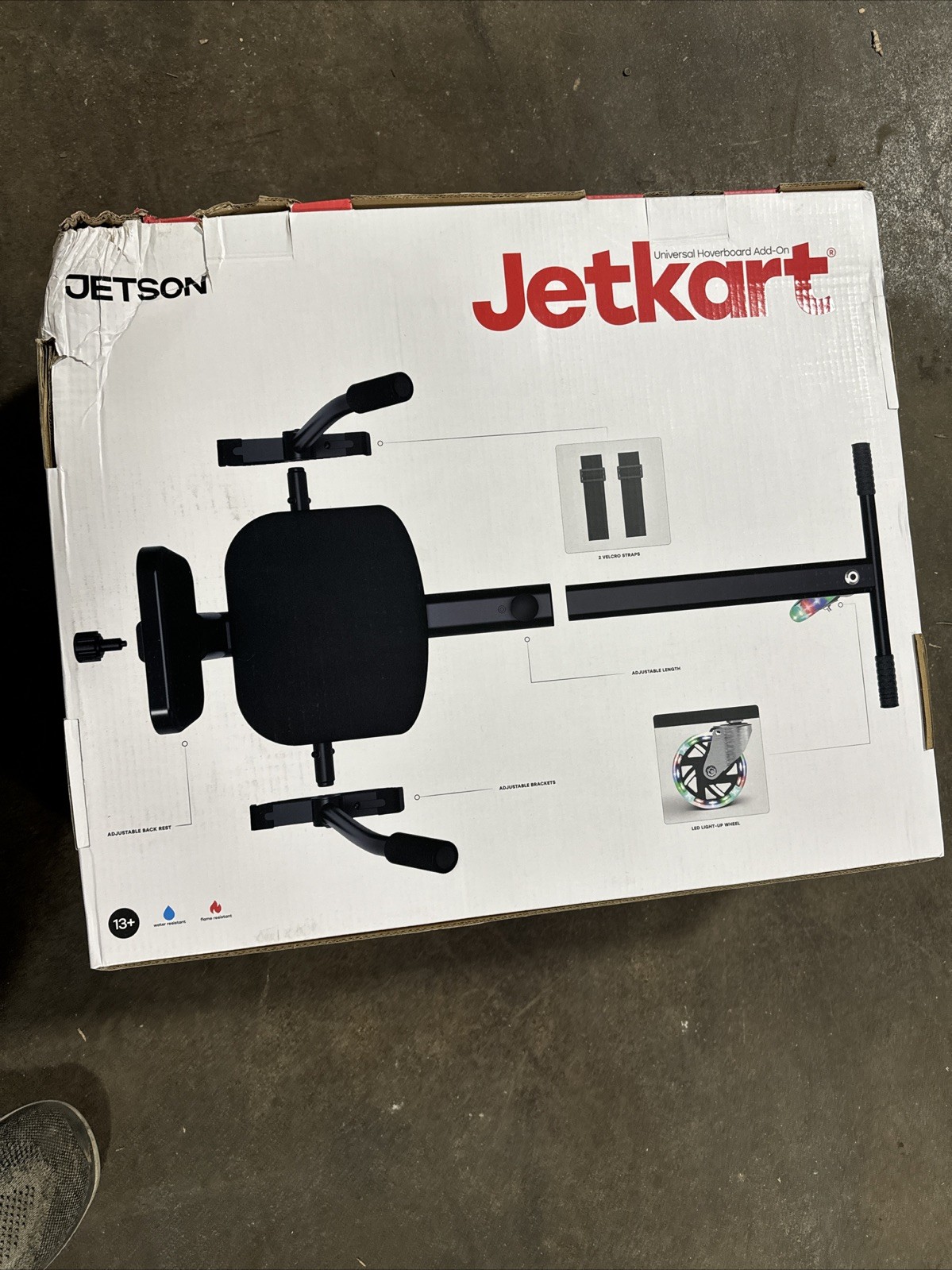 Jetson Adults Kids Seat Hoverboard Adjustable Go- JetKart Attachment