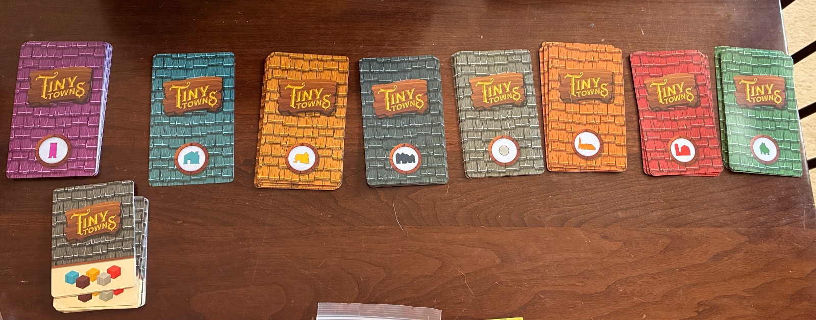 TINY TOWNS Board Game City-Building Strategy COMPLETE 2019 AWARD WINNER Ages 14+