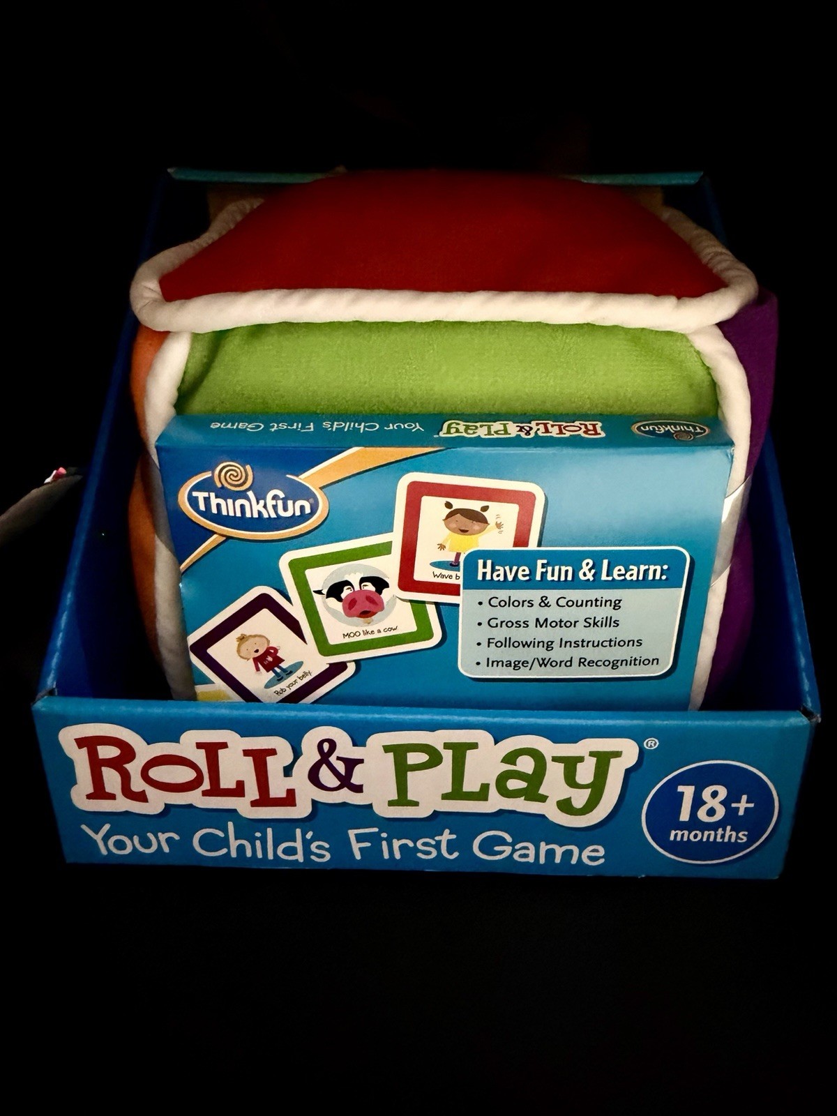 Thinkfun Game – Roll & Play – Your Child’s First Game NEW In box