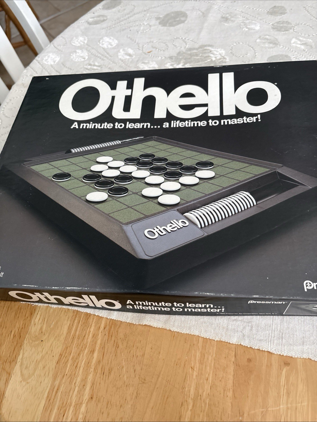 Othello Board Game – A Minute to Learn…a Lifetime to Master! by Pressman Games