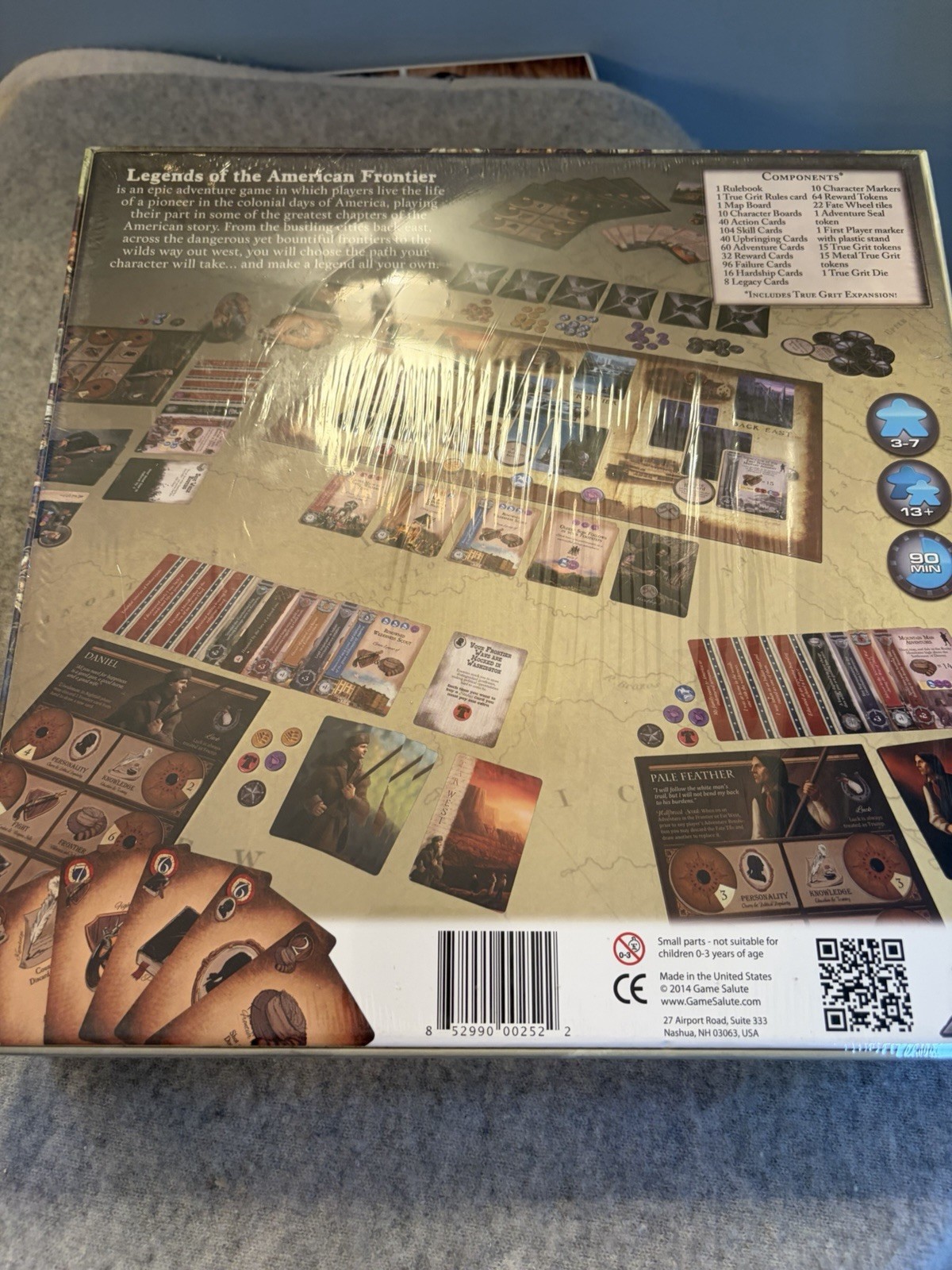 Legends Of The American Frontier Game Sealed OOP Launius True Grit Expansion