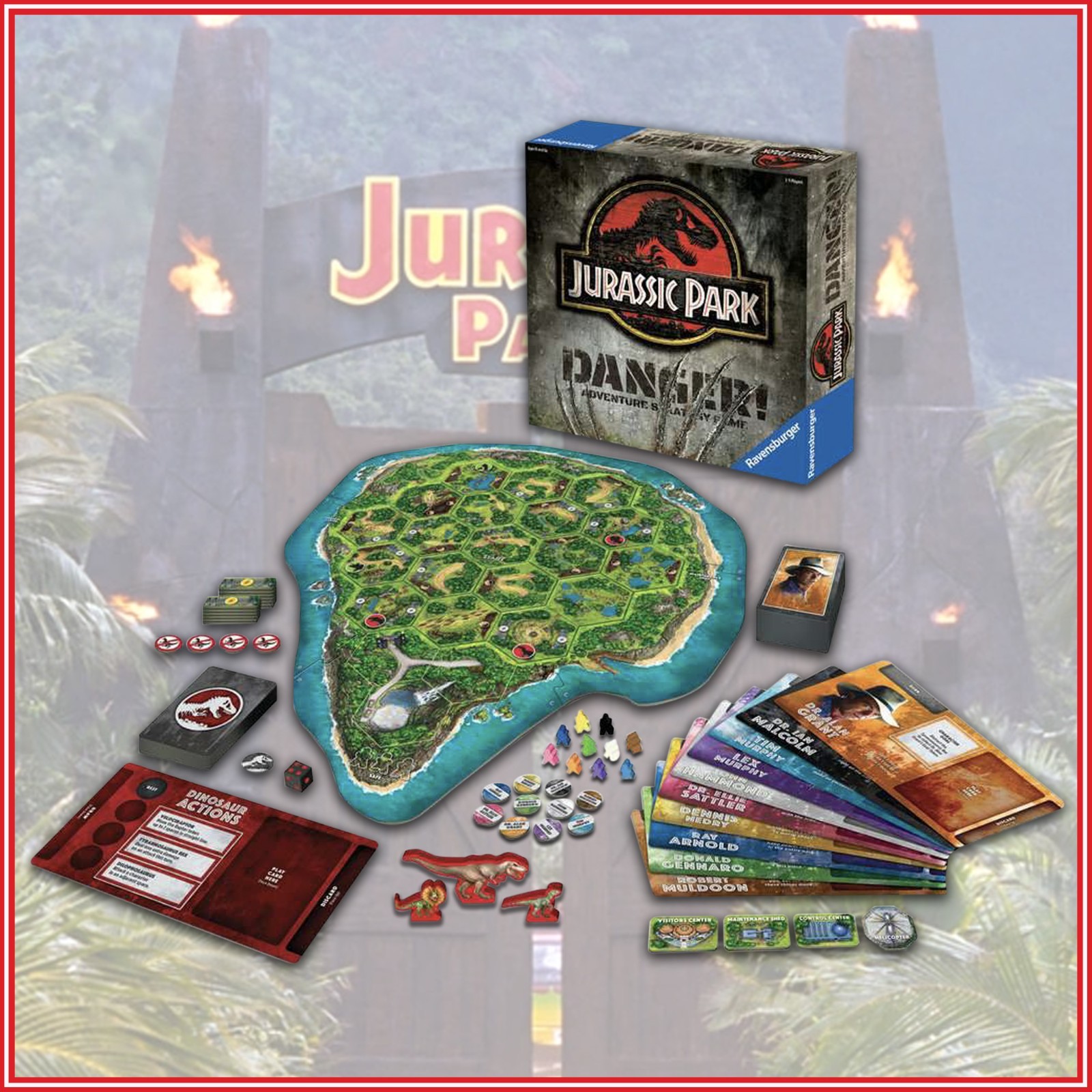 Jurassic Park Danger! Ravensburger AG Board Game 2018