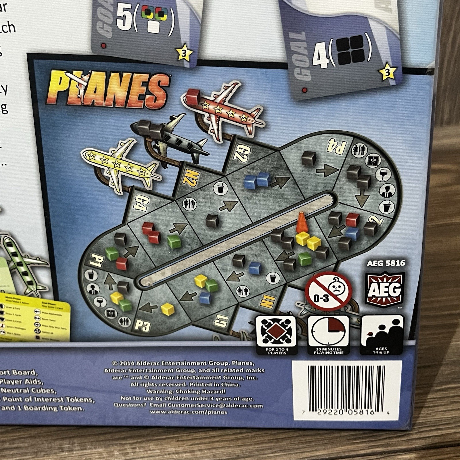 Planes Board Game 2014 AEG Alderac Entertainment Group by David Short SEALED NEW