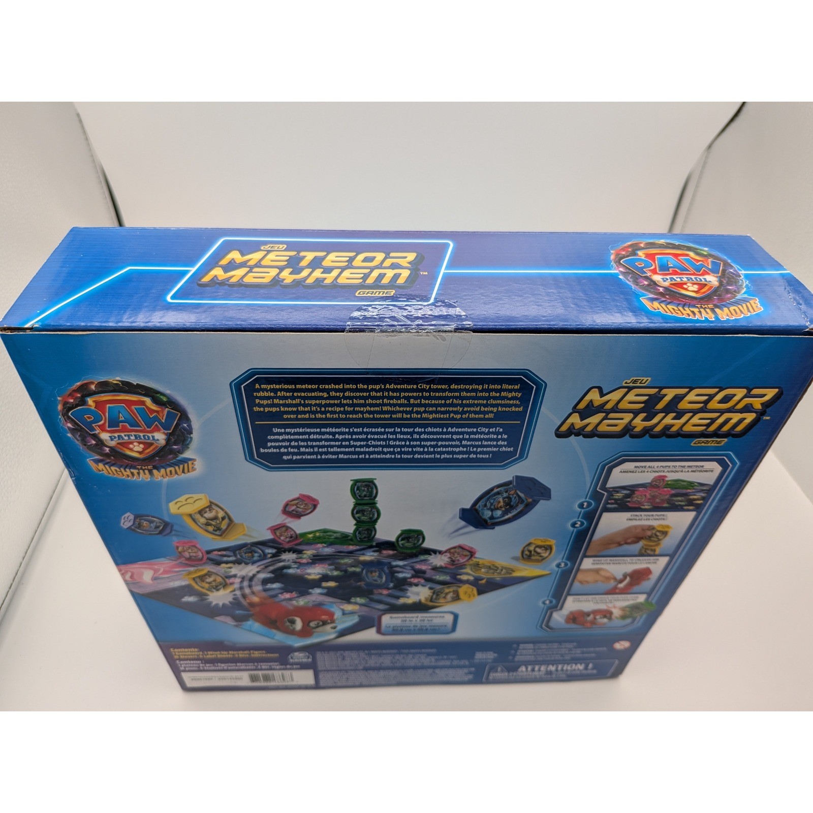 Paw Patrol The Mighty Movie Meteor Mayhem Game Spin Master New Sealed