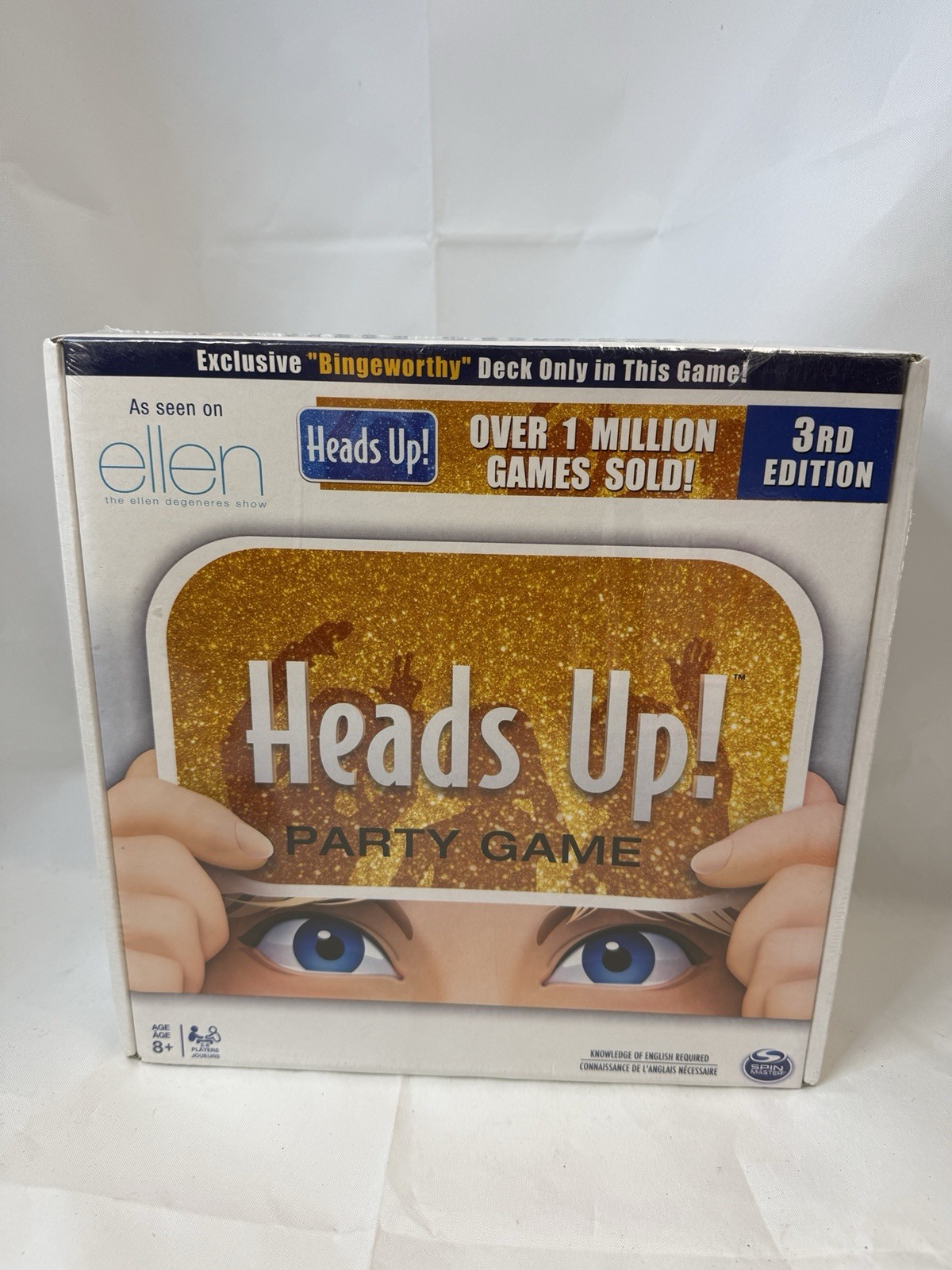 Heads Up Party Game 3rd Edition Word Guessing Game for Family and Kids 8+