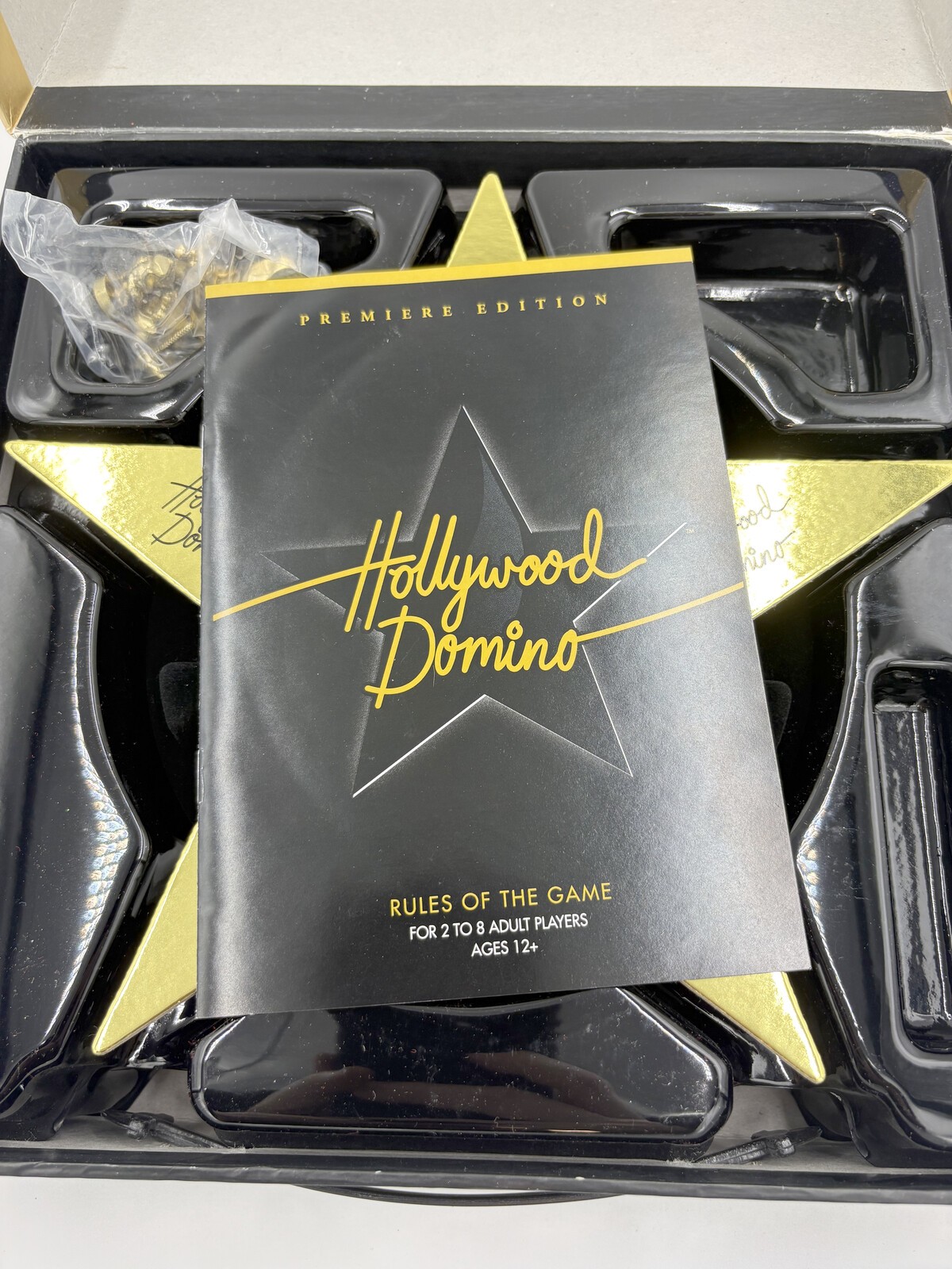 Hollywood Domino Premiere Edition Parker Brothers Hasbro 2008 Game 05654