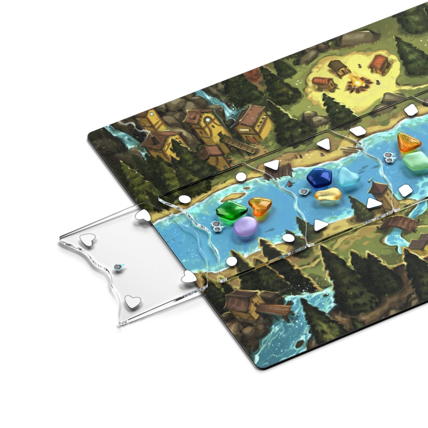 – River Valley Glassworks Deluxe Edition Board Game for Families and Adults -…