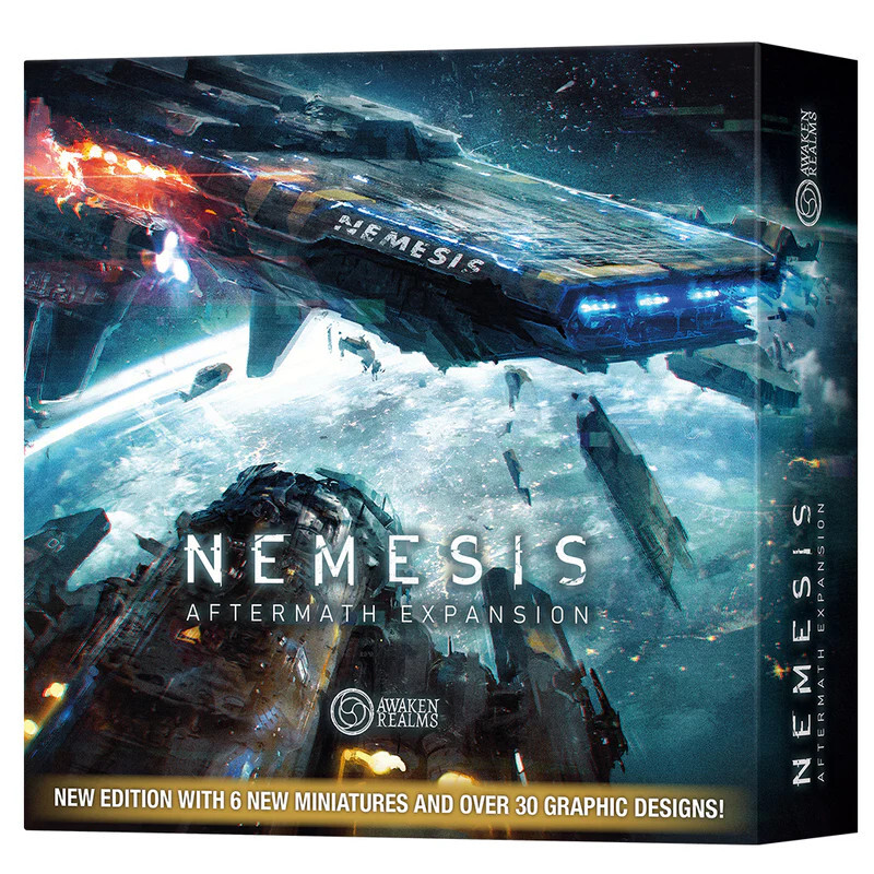 Nemesis Aftermath New Edition Board Game Expansion Awaken Realms – New & Sealed