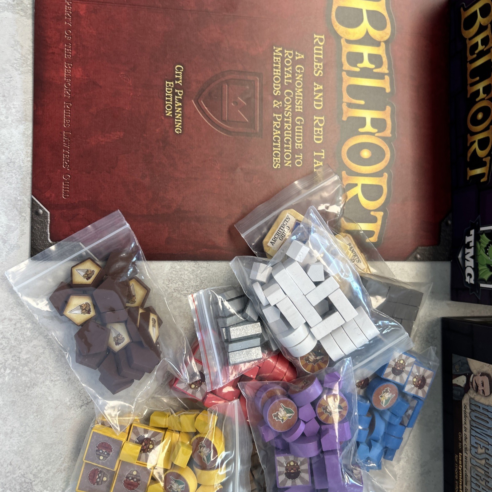 BELFORT TASTY MINSTREL GAMES TMG 1st Edition Out Of Print!!!