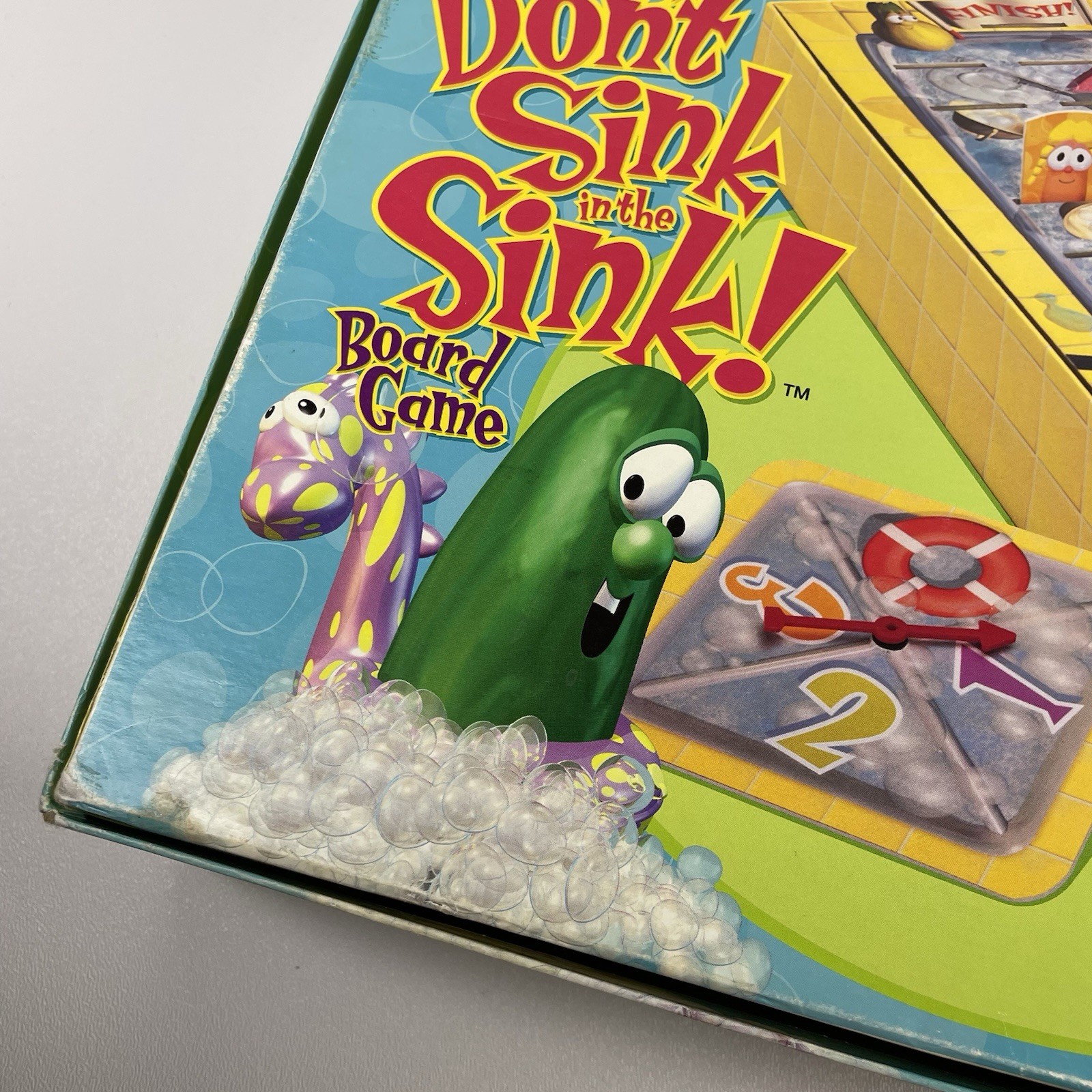 VINTAGE Veggietales Don’t Sink in the Sink INCOMPLETE Talicor 1999 Big Idea