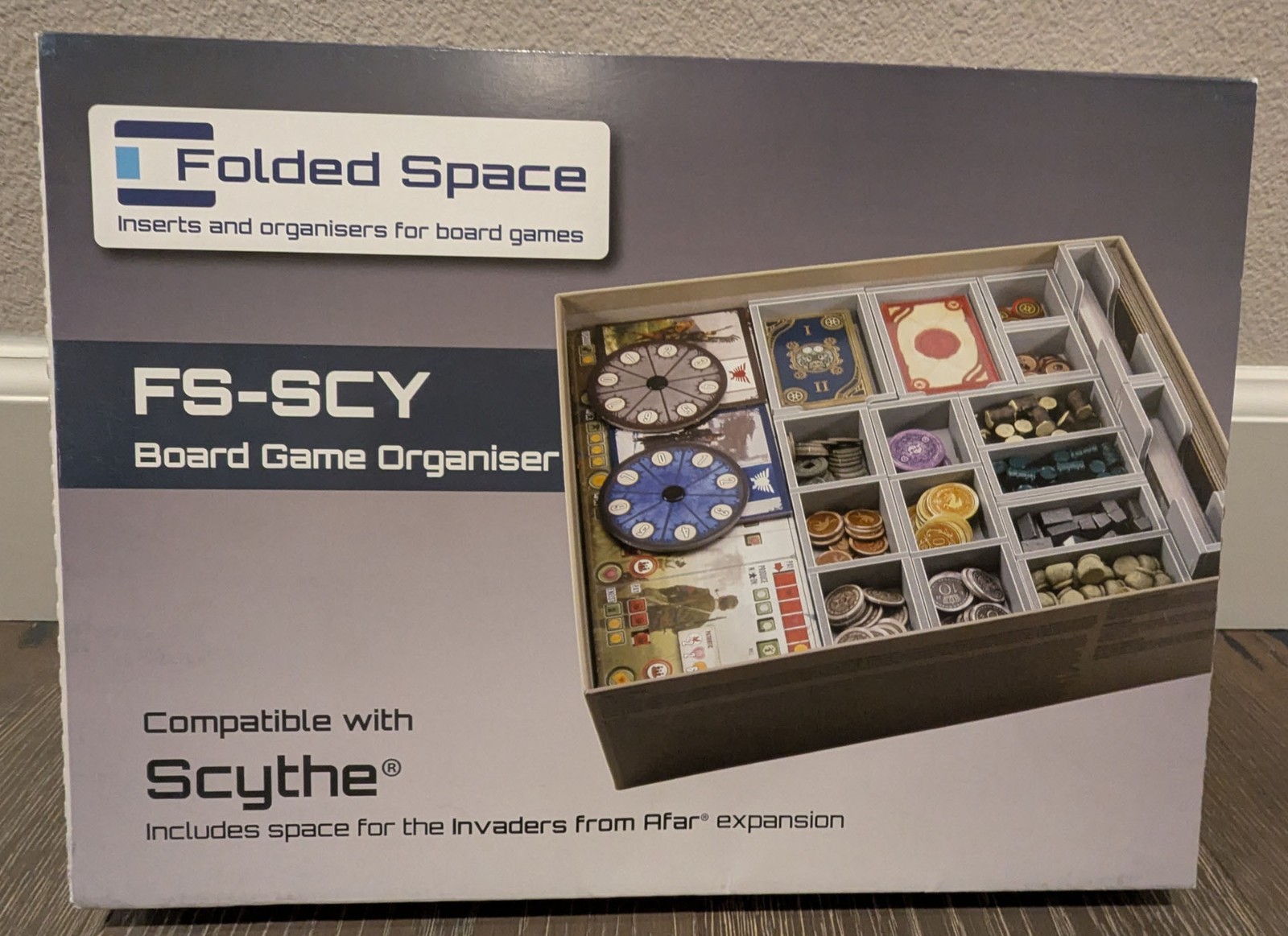Scythe Stonemaier Games Board Game BRAND NEW + Bonus Folded Space Organizer