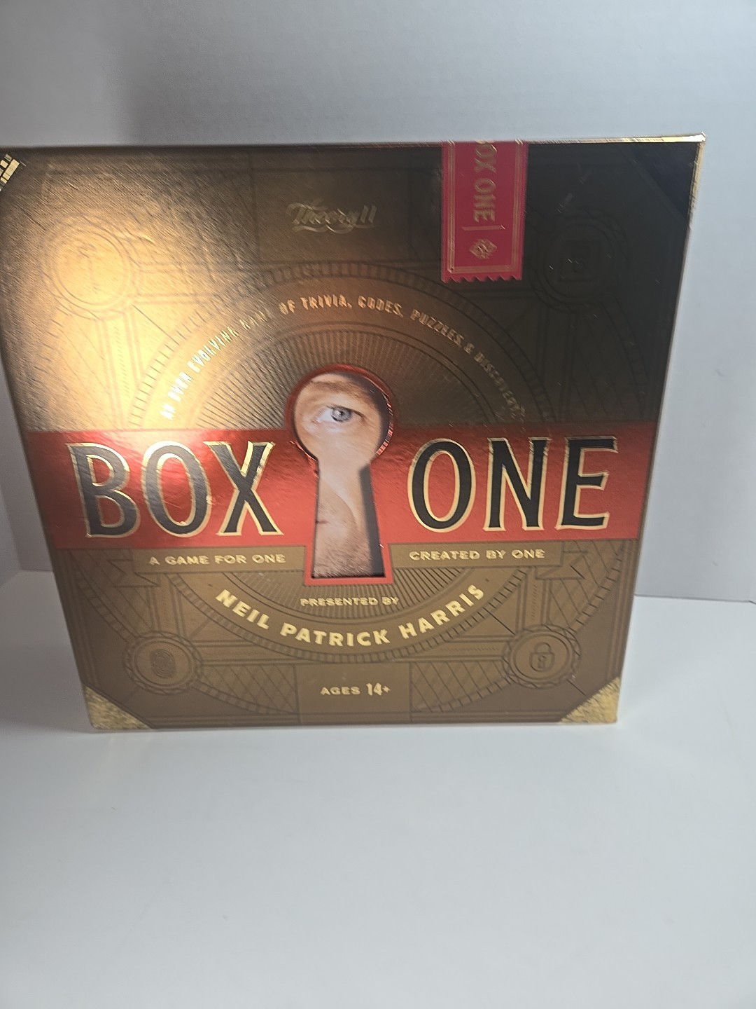 BOX ONE by Neil Patrick Harris Strategy Game Theory 11 Game 99.9% Comp. Miss Pen