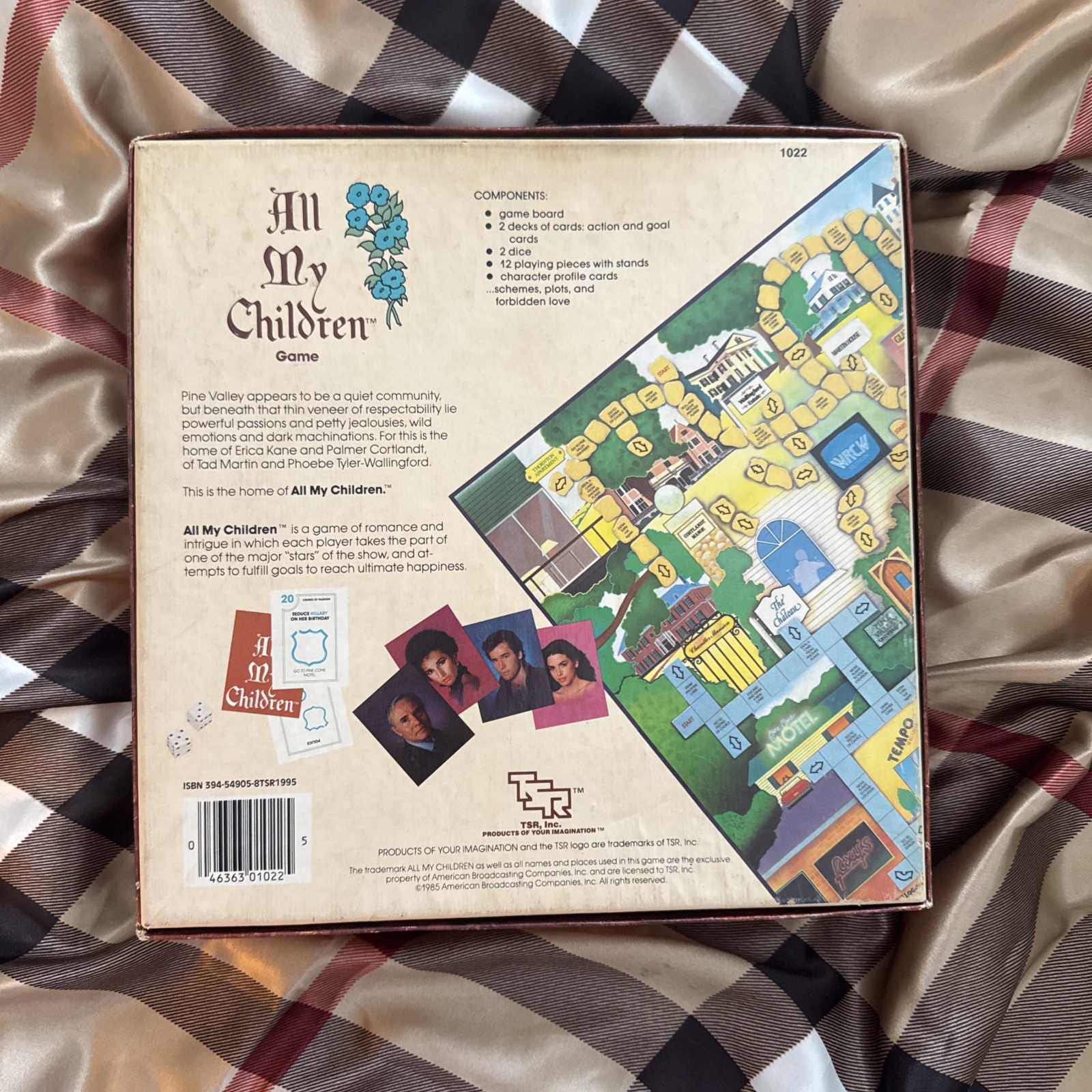 Vintage All My Children Board Game by TSR 1985 Edition TV Show