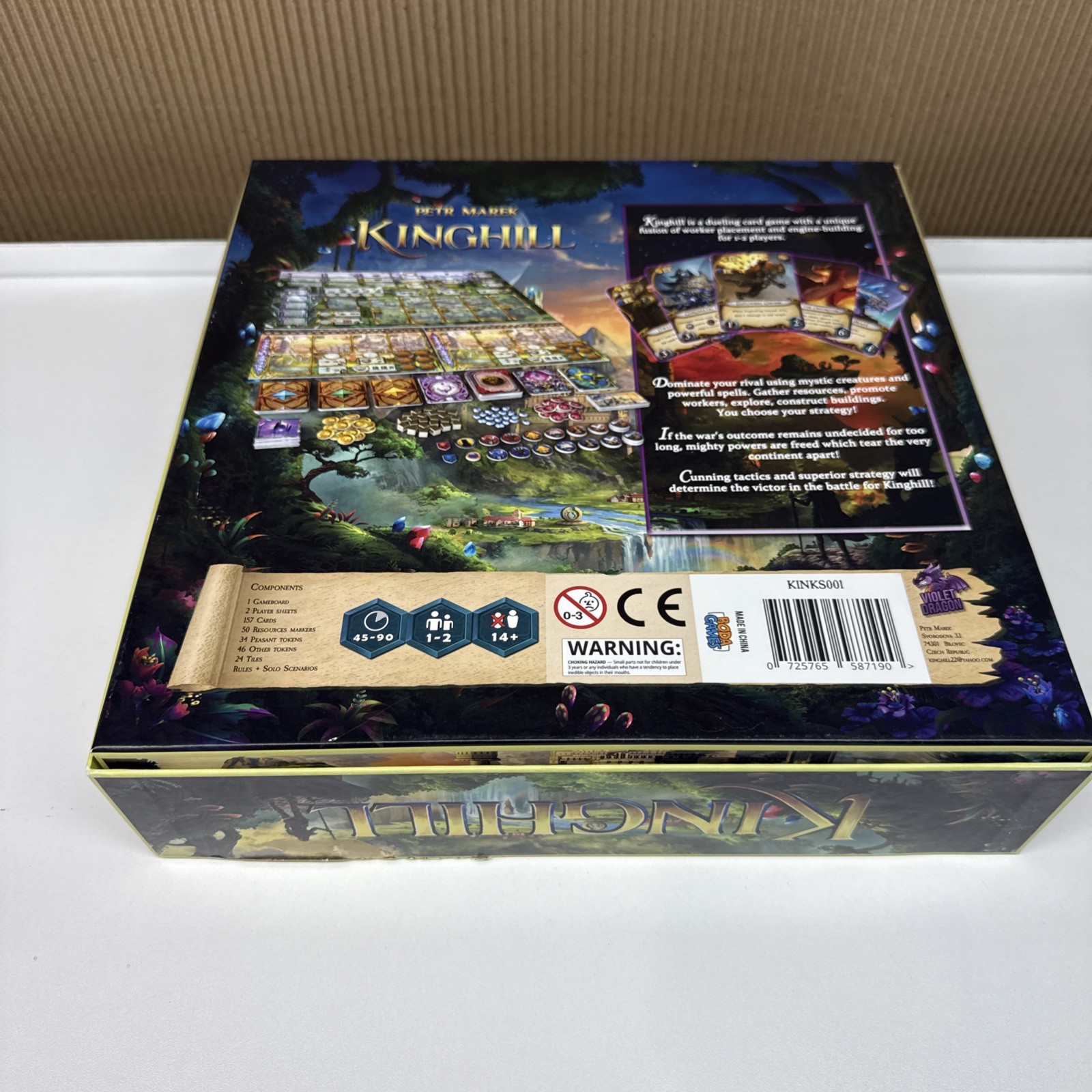 Kinghill Board Game by Peter Marek