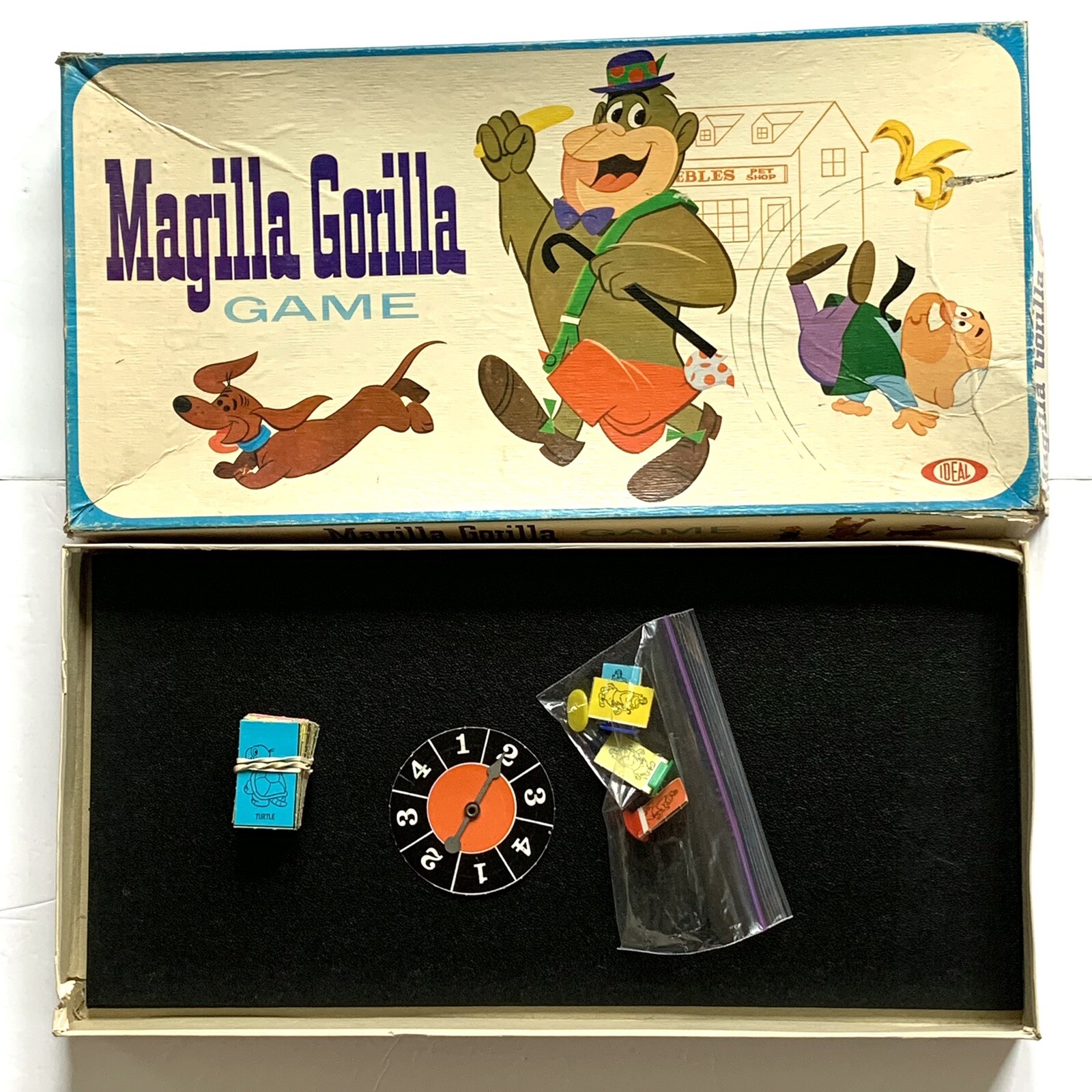 Vintage Magilla Gorilla Board Game 1964 Ideal Toy Hanna-Barbera ***READ***