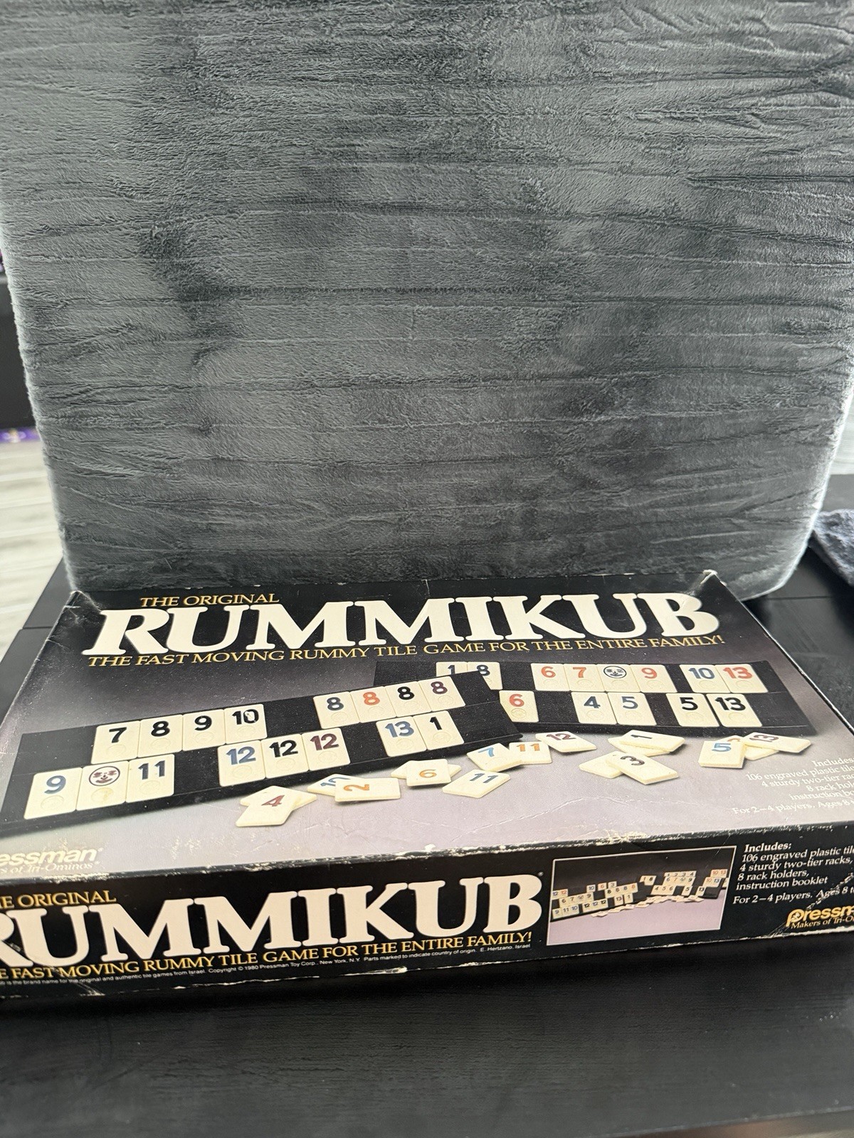 The Original RUMMIKUB Rummy Tile Game #400 Pressman 1987 Edition