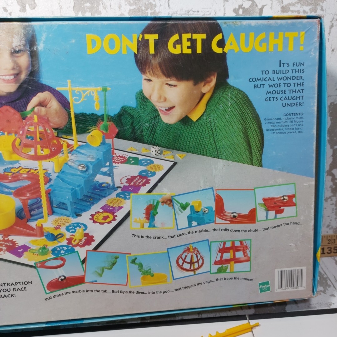 Mouse Trap Board Game 1999 Vintage Hasbro s Mouse Trap Complete