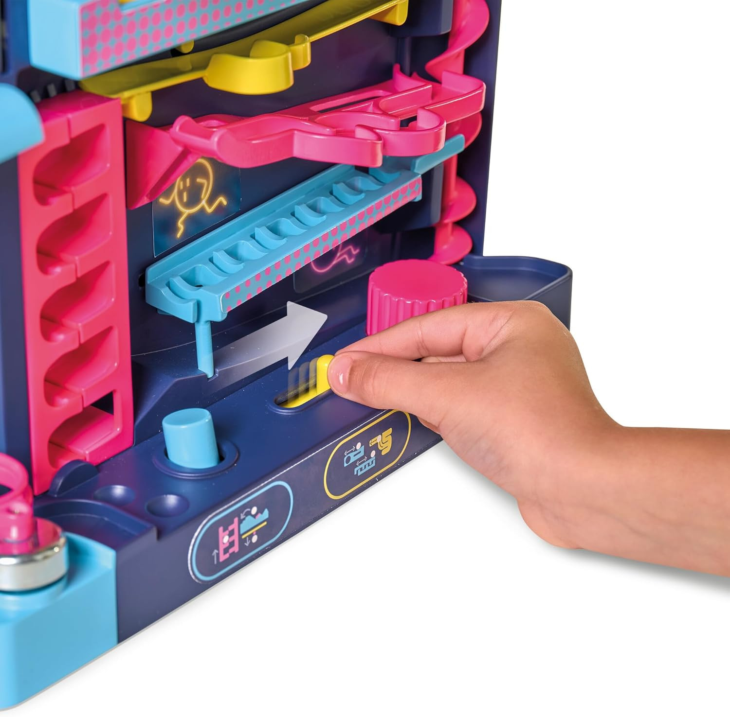 TOMY Screwball Scramble Level up Marble Maze – Vertical Beat-The-Clock Marble Ru