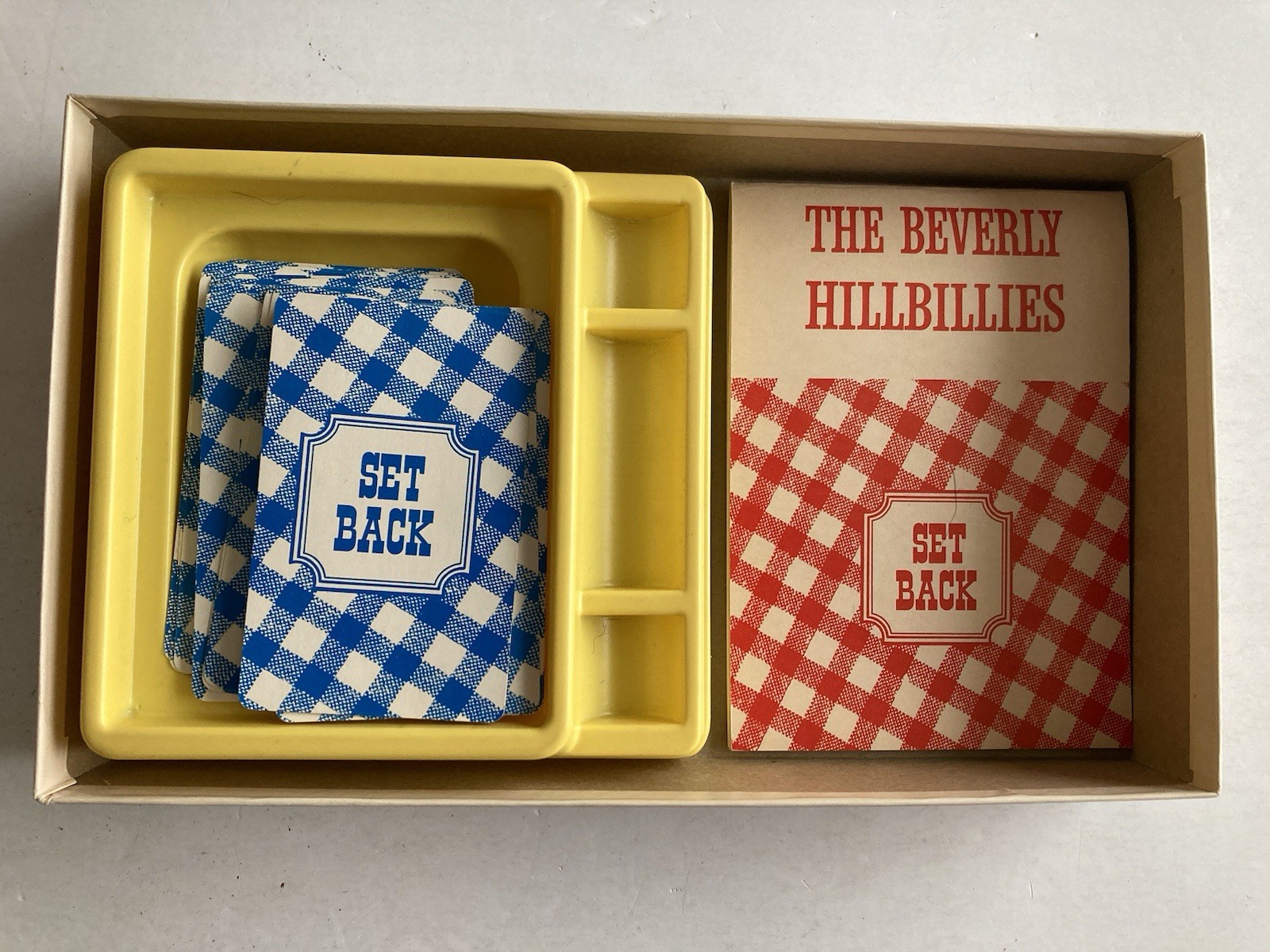 Vintage Milton Bradley The Beverly Hillbillies Card Game (No Chips or Dice)