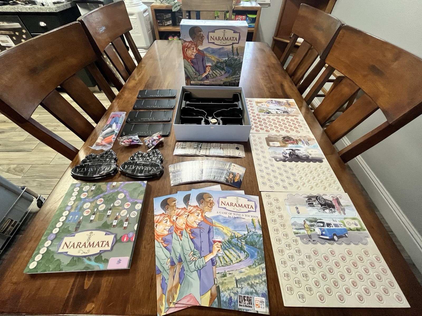 Naramata: Wine and Tourism Strategy Board Game by DEM Games, Brand New