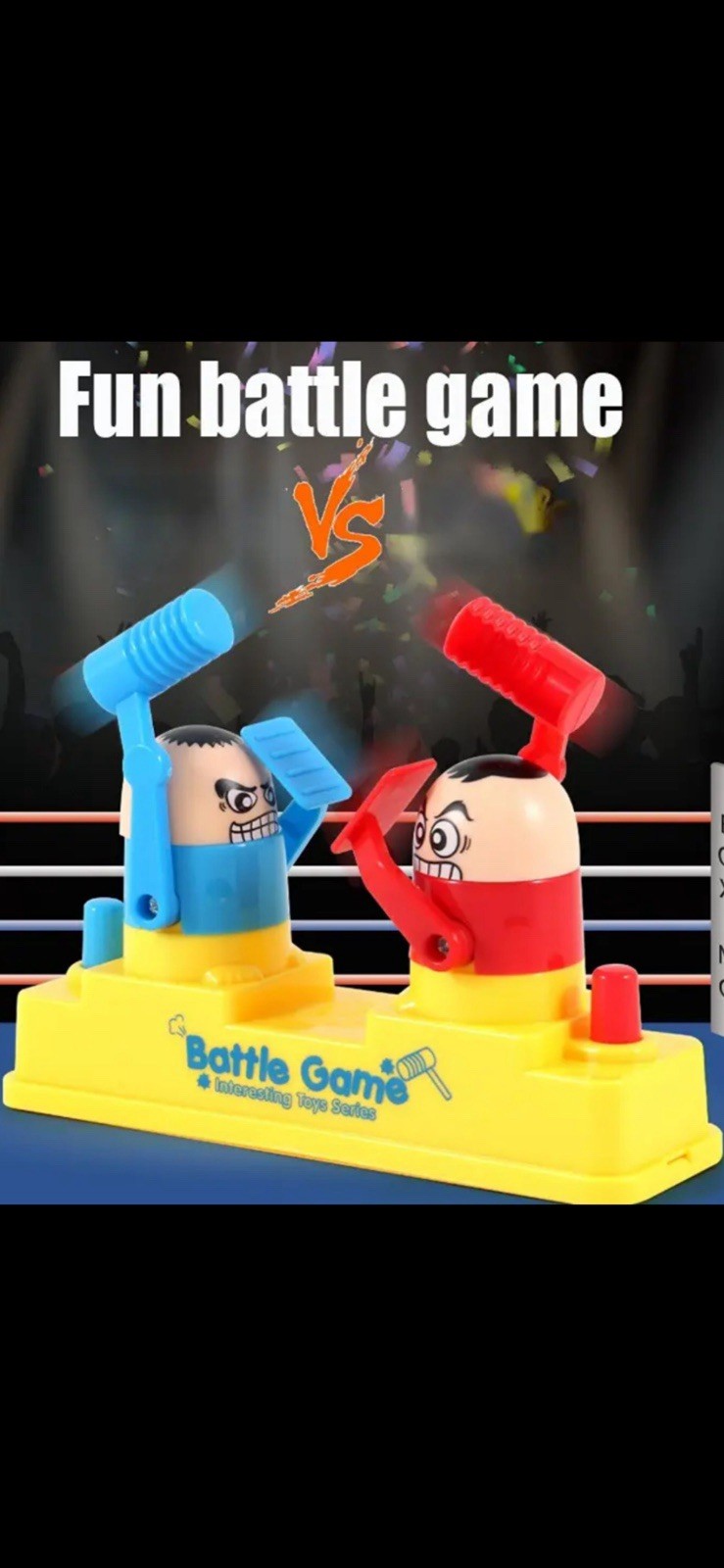 Fun Prank Battle Toys for Kids Interactive Parent-Child Board Games Lot of 2 NEW