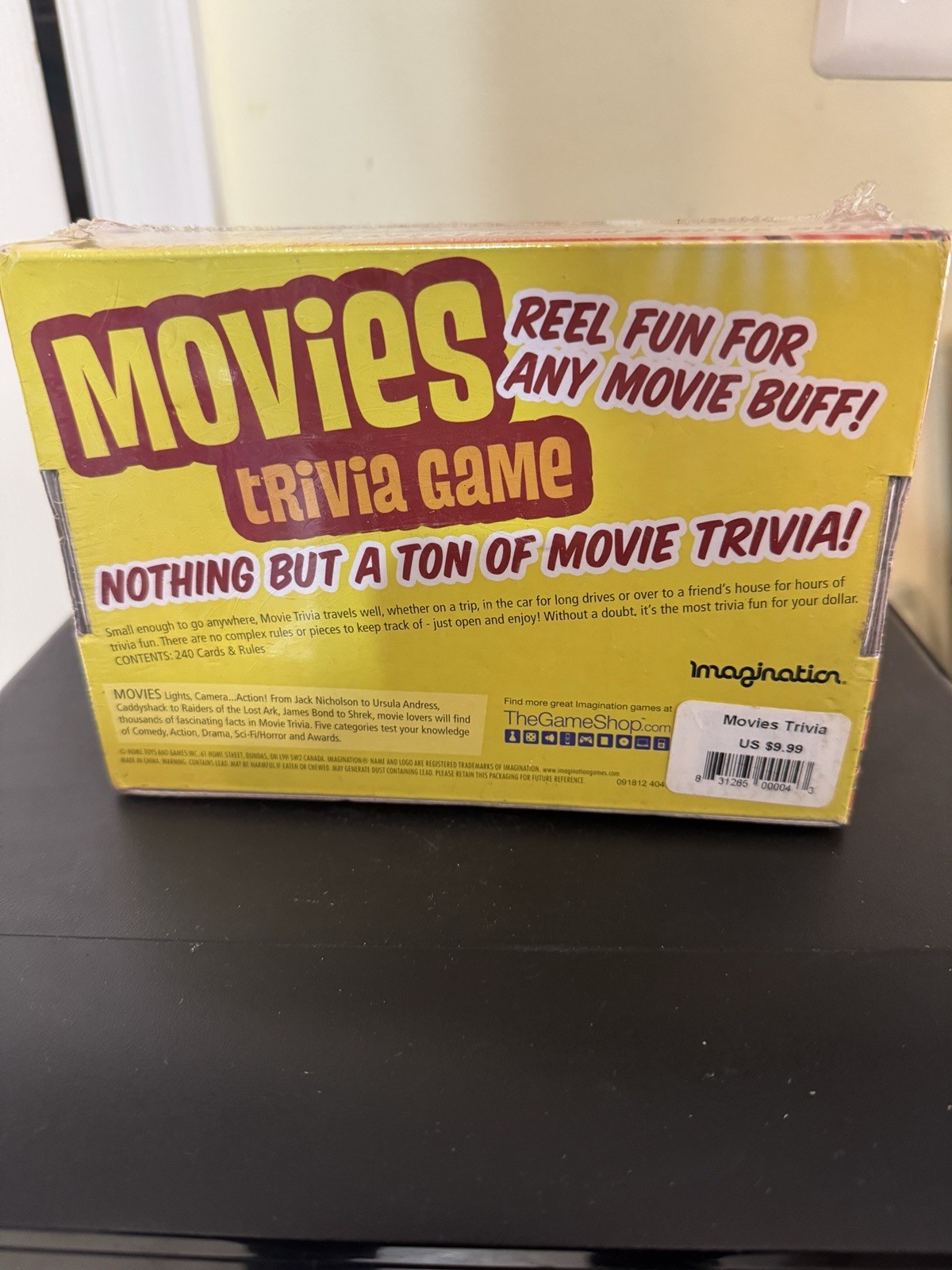 BRAND NEW Movies Trivia Game Outset 2018 SEALED.